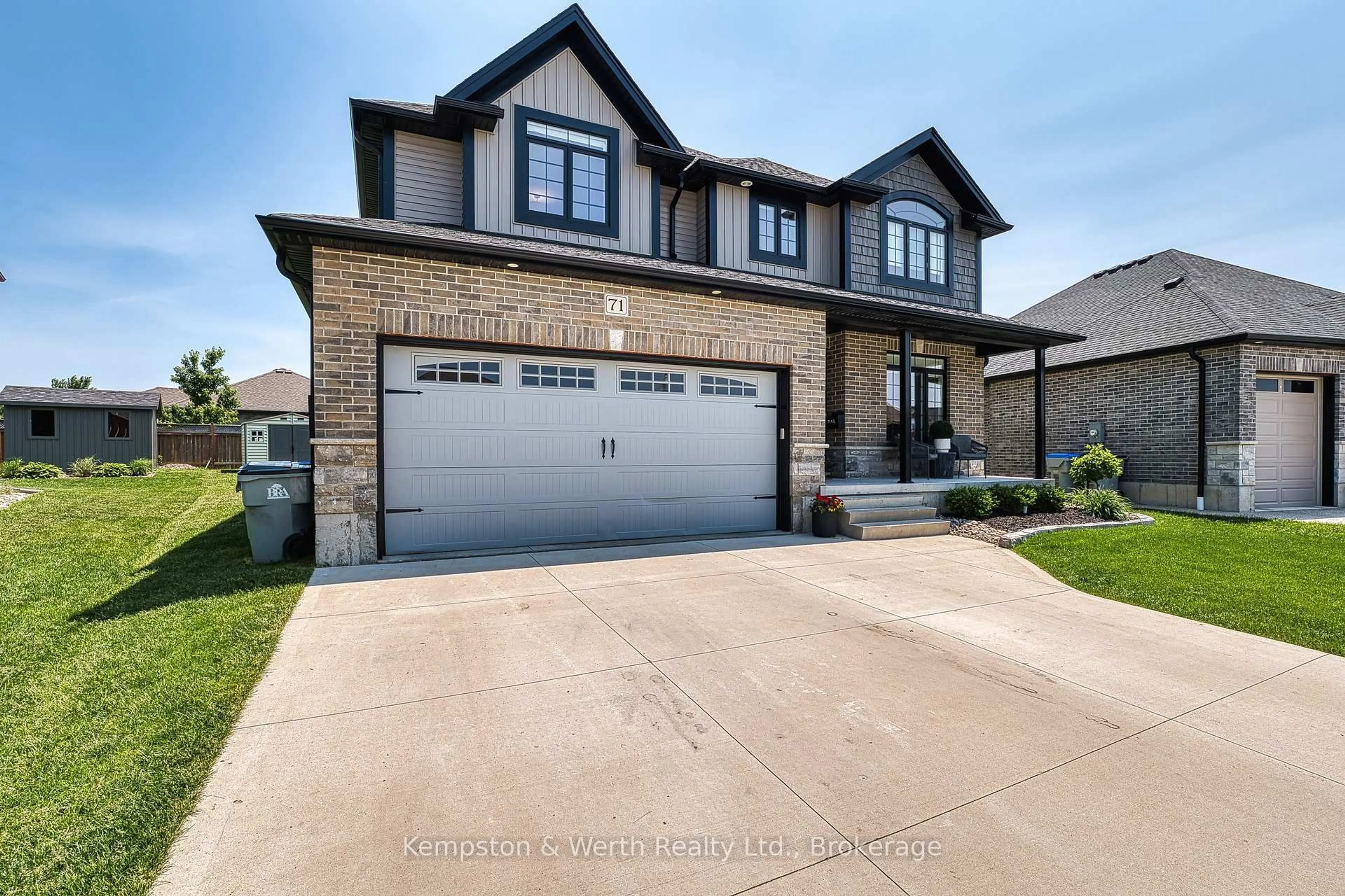 Home with brick exterior material, street for 71 Forbes Cres, North Perth Ontario N4W 0B8