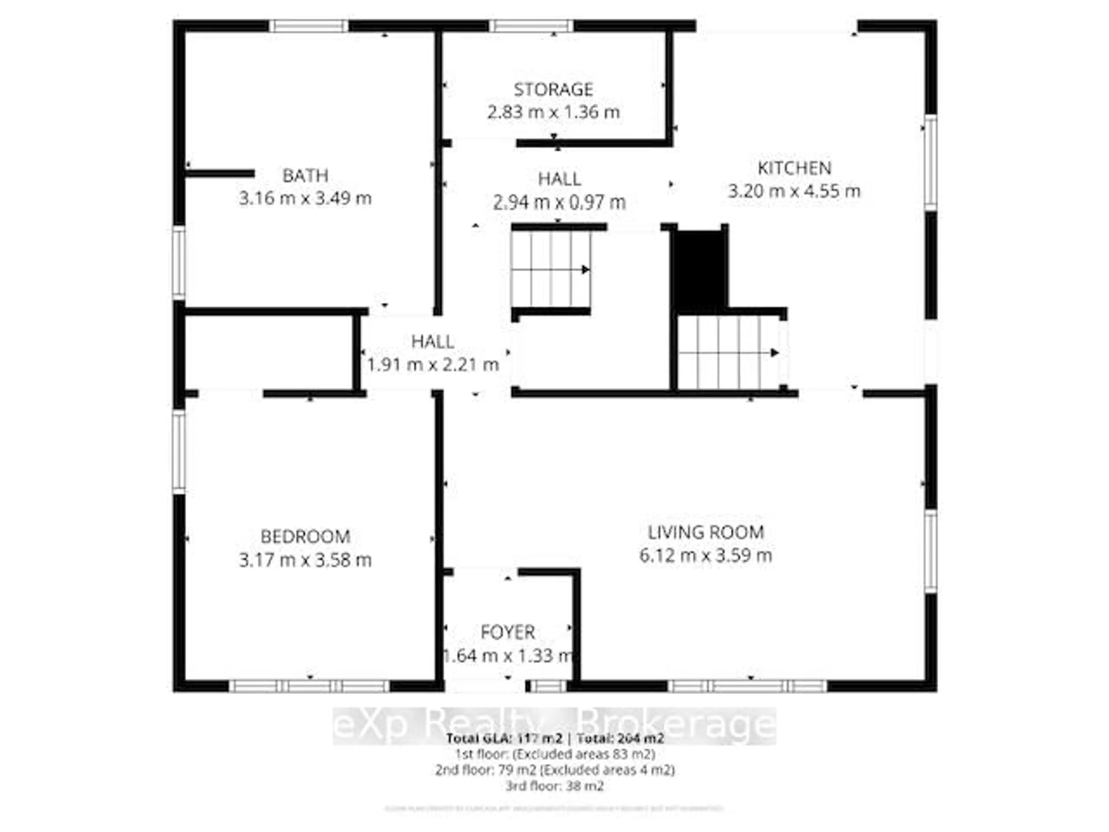 Floor plan for 1043 9 Highway, South Bruce Ontario N0G 2J0