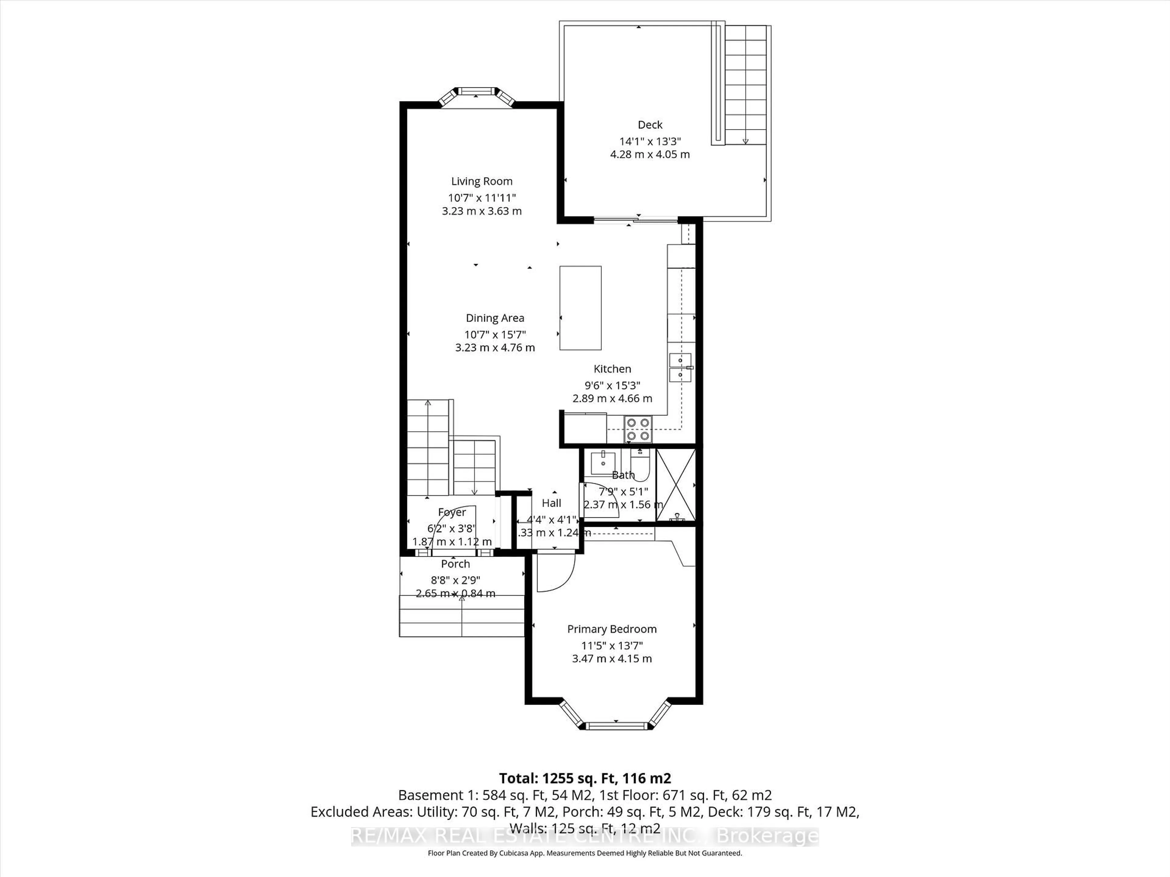 Floor plan for 318 Shelburne Pl, Shelburne Ontario L0N 1S2