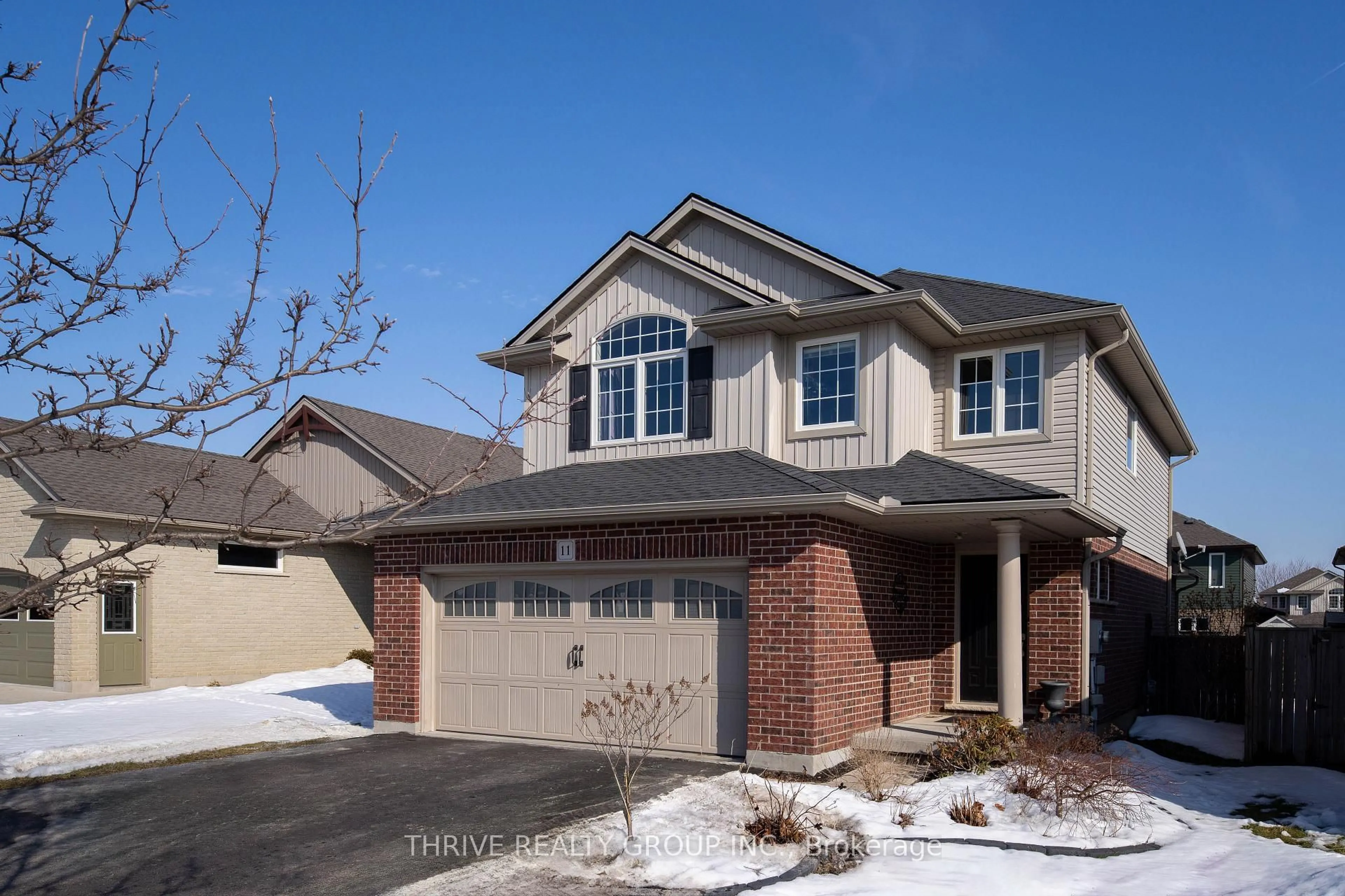 Home with brick exterior material, street for 11 Westlake Dr, St. Thomas Ontario N5P 0B1