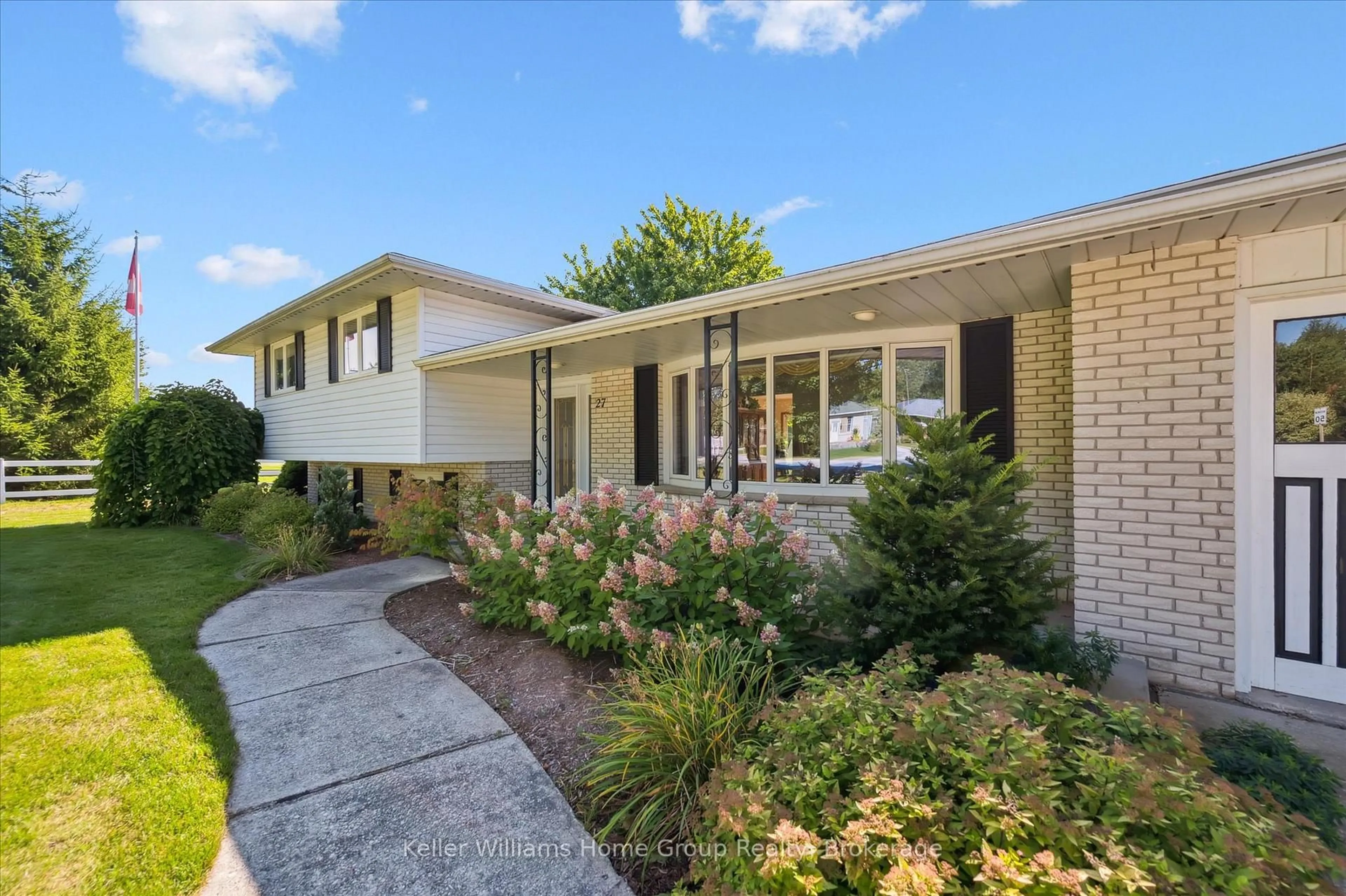 Home with brick exterior material, street for 27 Peel St, Mapleton Ontario N0B 1A0