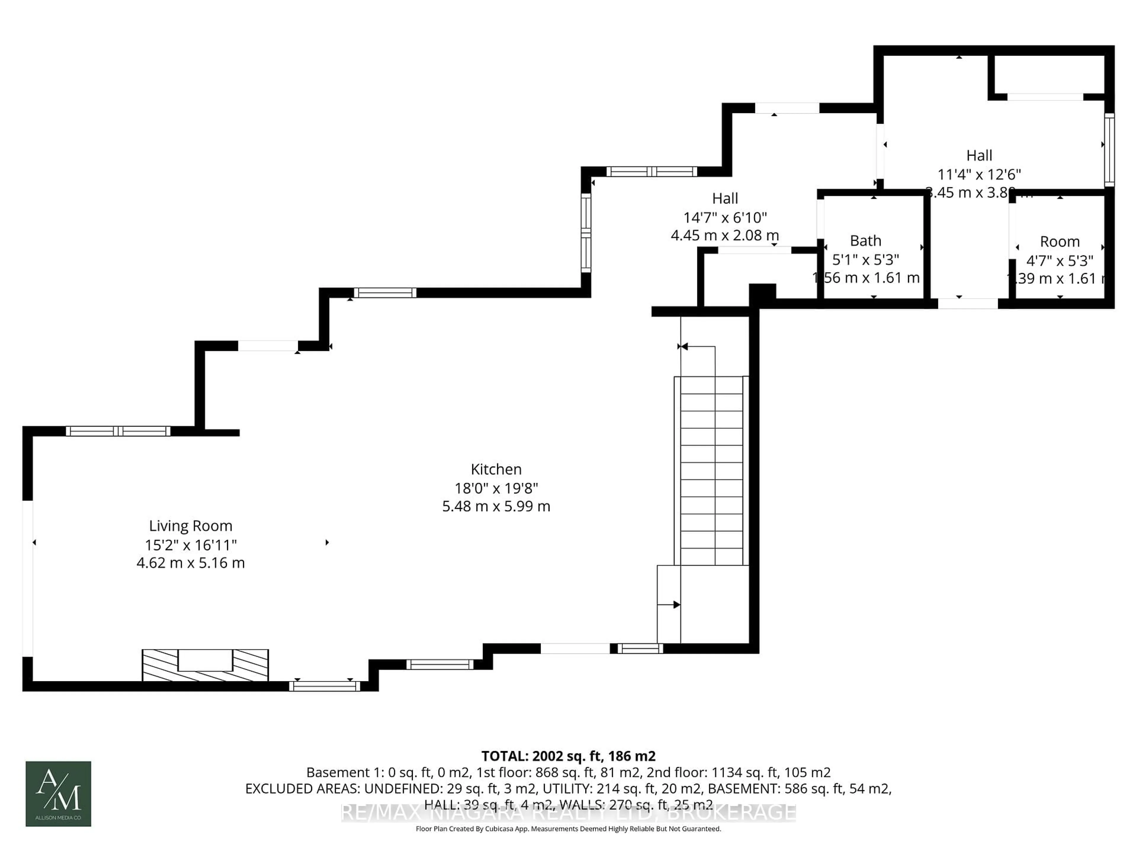 Floor plan for 39 Ivy Cres, Thorold Ontario L2V 4N9