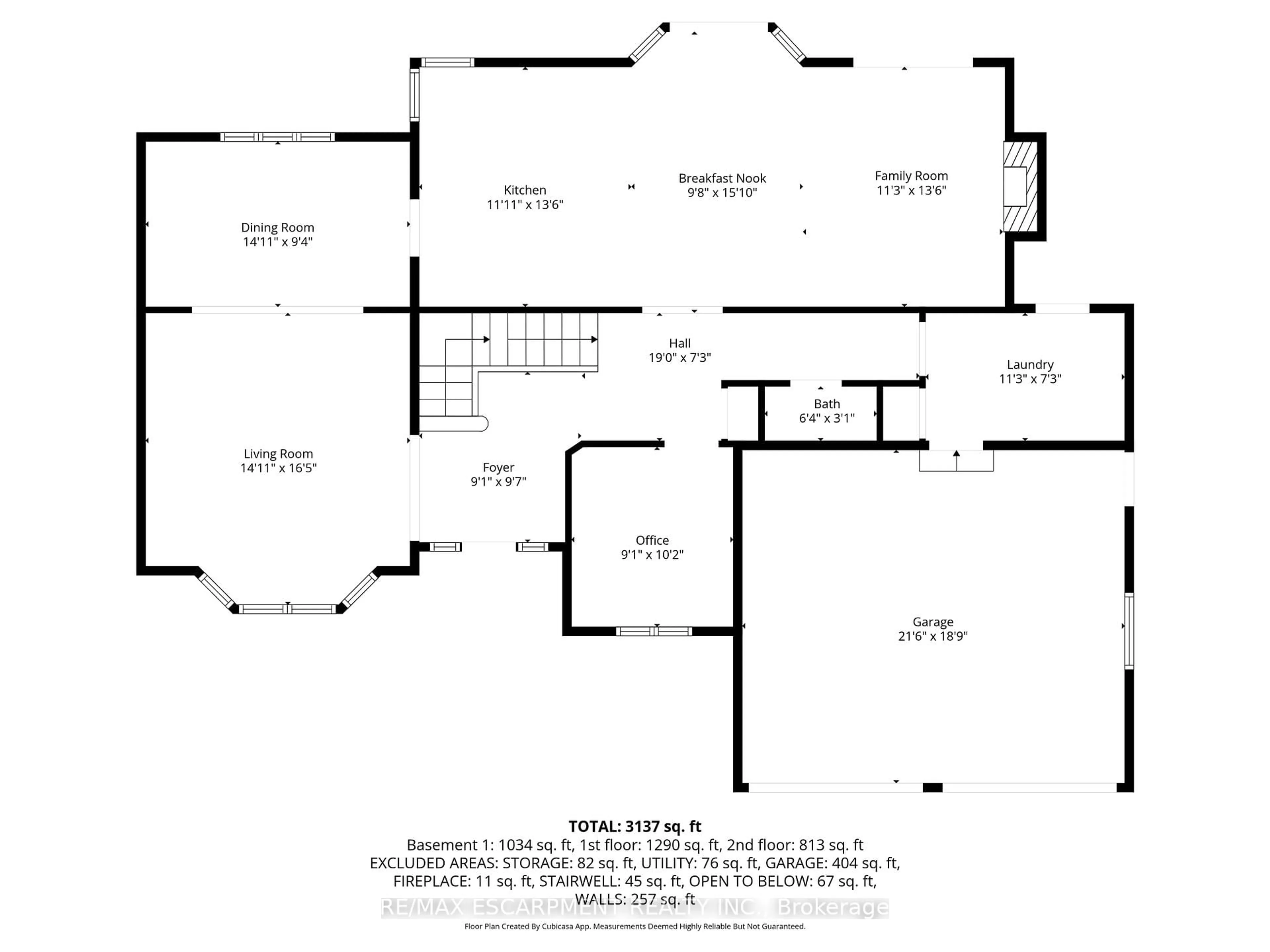 Floor plan for 3602 Glen Elgin Dr, Lincoln Ontario L0R 1S0