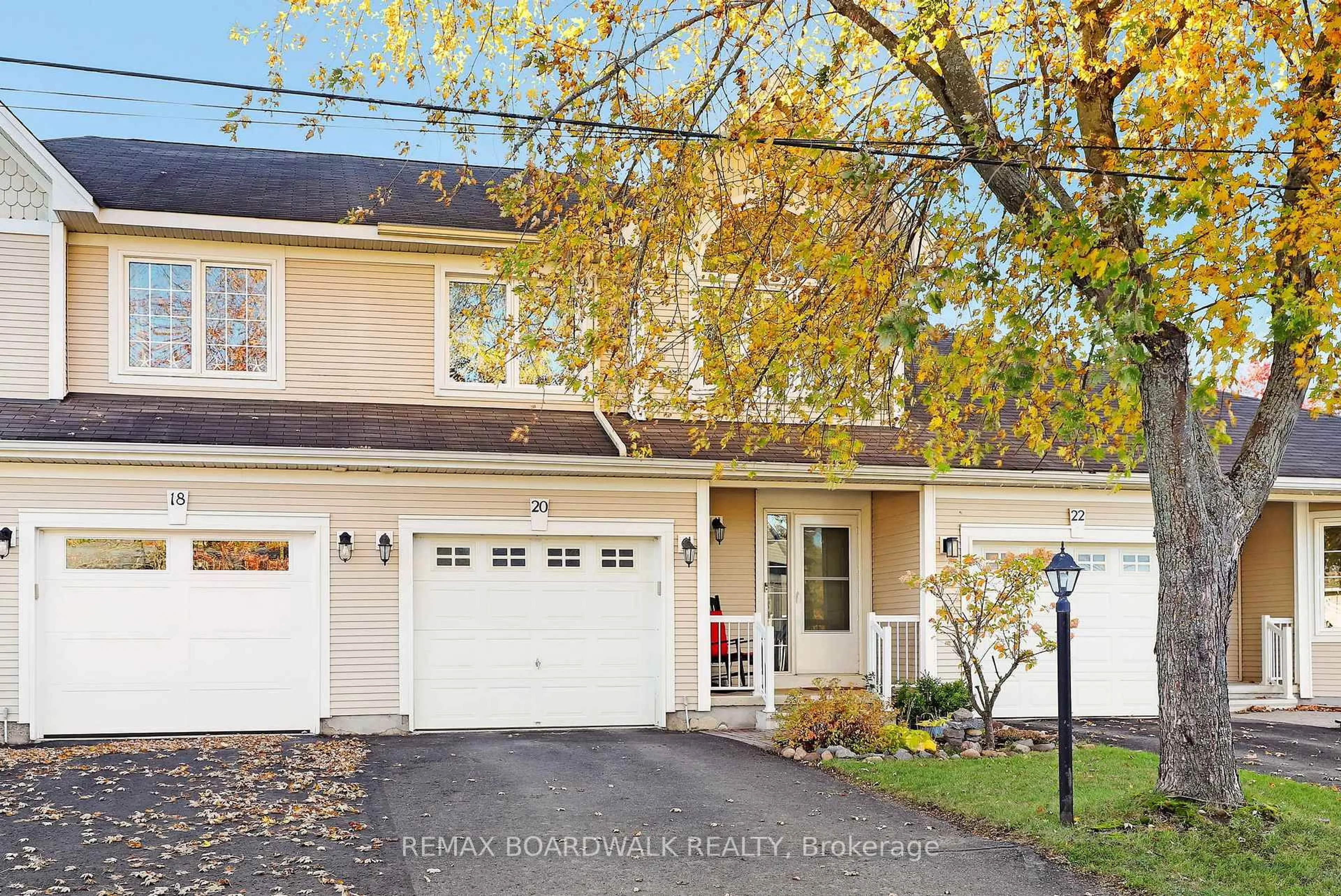 Home with vinyl exterior material, street for 20 Alma St, North Grenville Ontario K0G 1J0