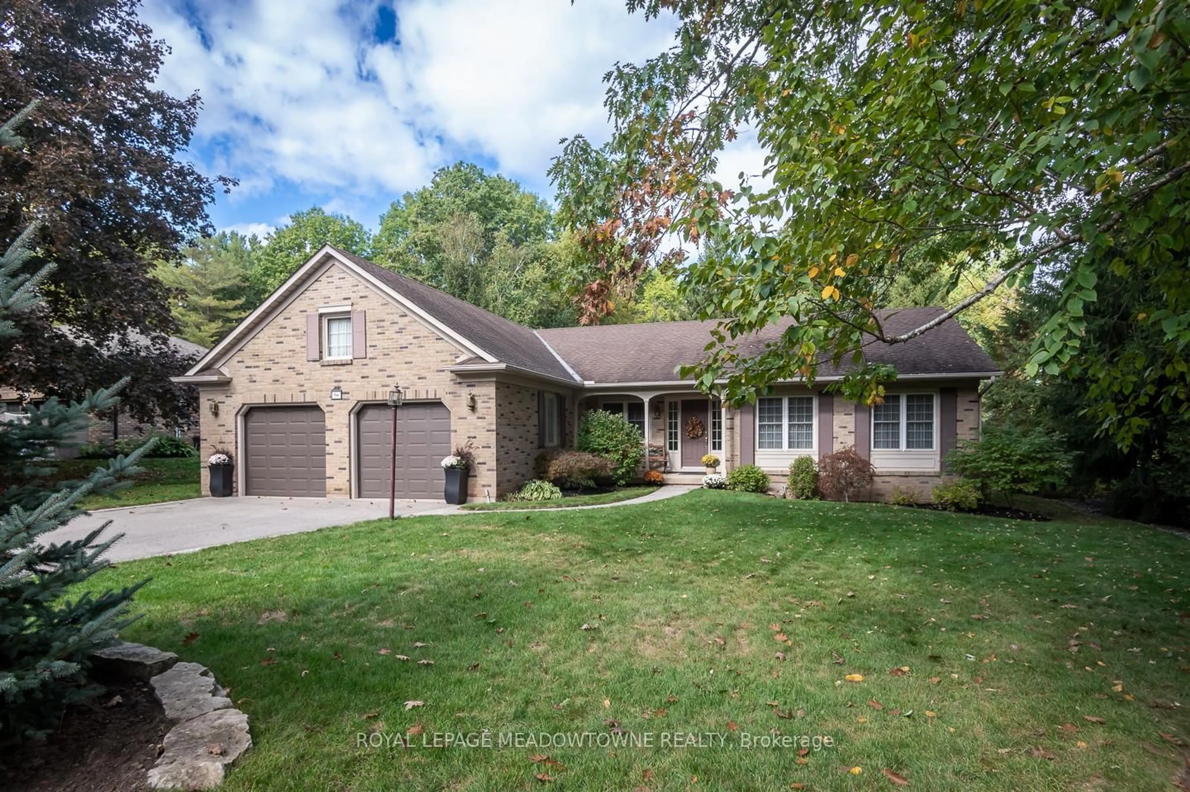 Home with brick exterior material, street for 56 Acredale Dr, Hamilton Ontario L0R 1H2