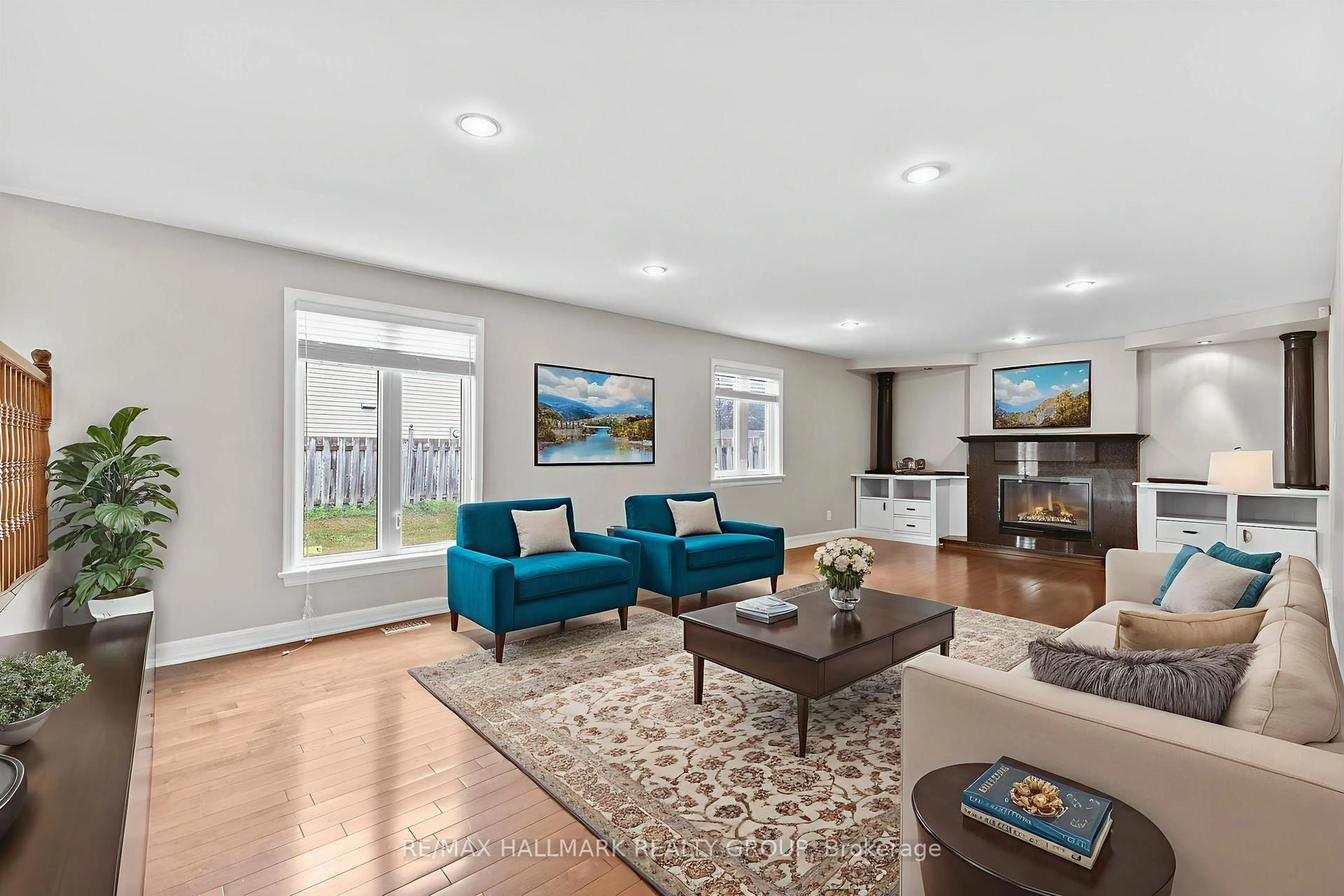 Living room with furniture, unknown for 30 Lillico Dr, Ottawa Ontario K1V 9L6