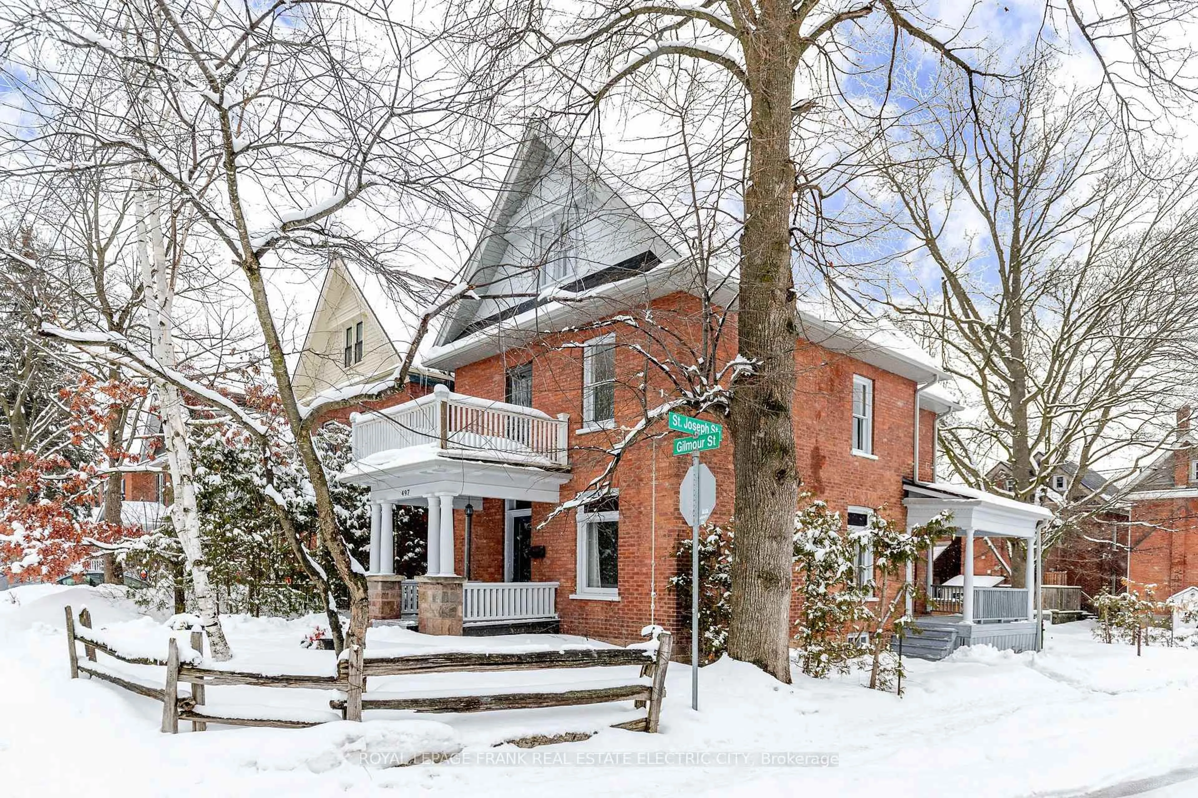 Home with brick exterior material, street for 497 Gilmour St, Peterborough Ontario K9H 2J8