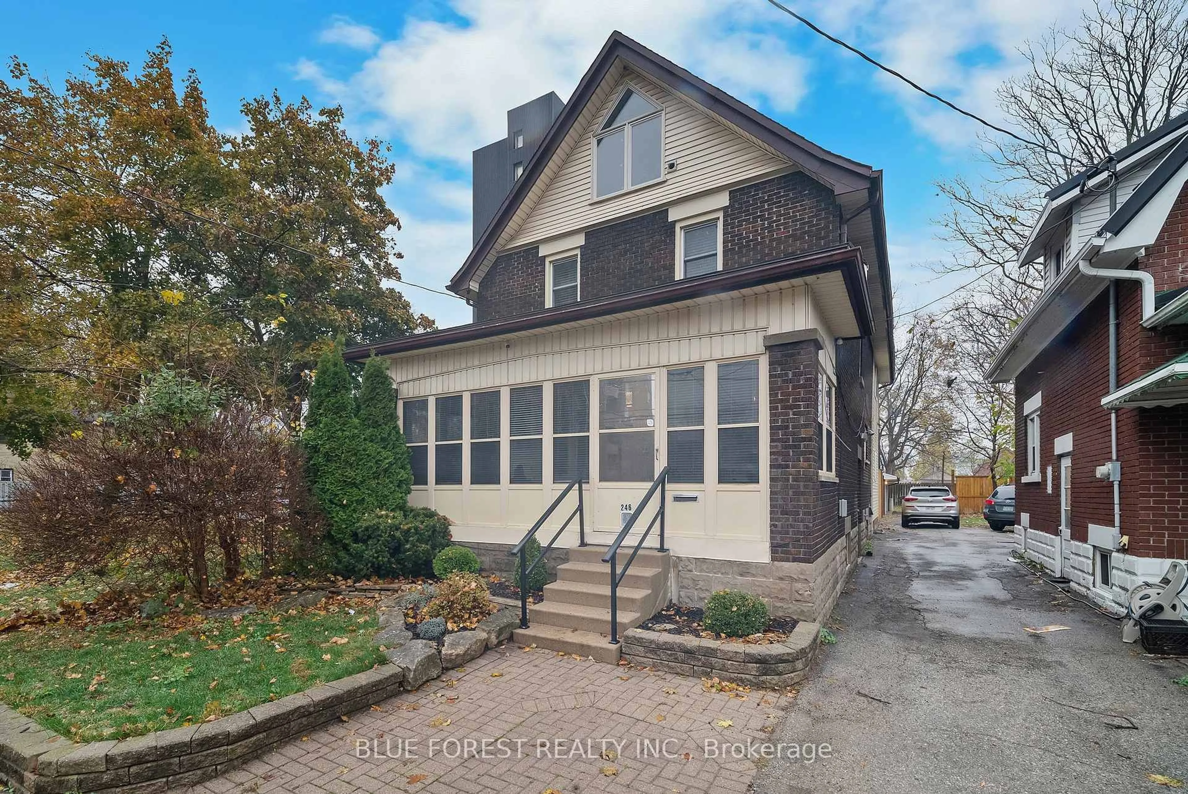 Home with brick exterior material, street for 246 Grey St, London East Ontario N6B 1G5