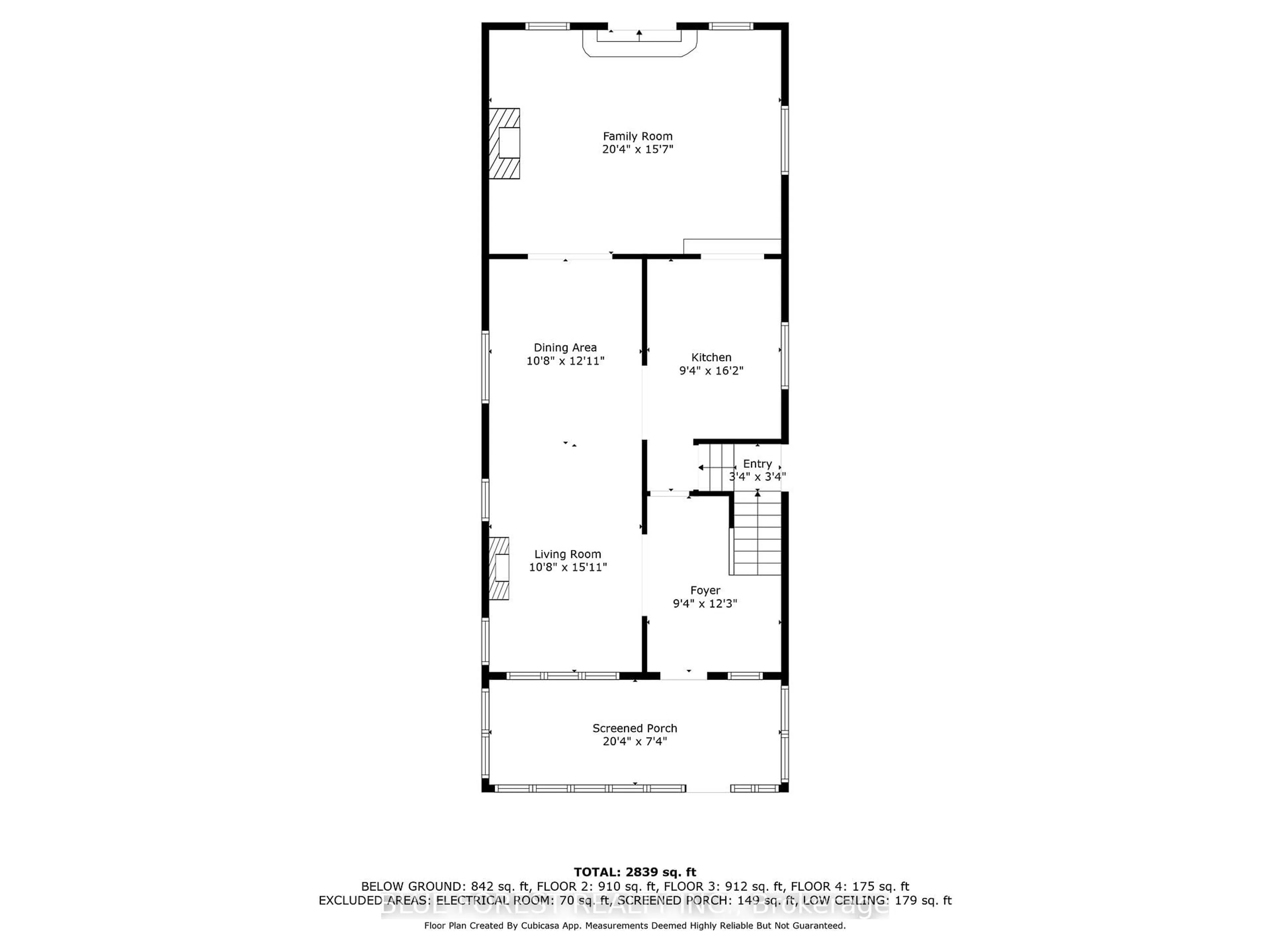 Floor plan for 246 Grey St, London East Ontario N6B 1G5