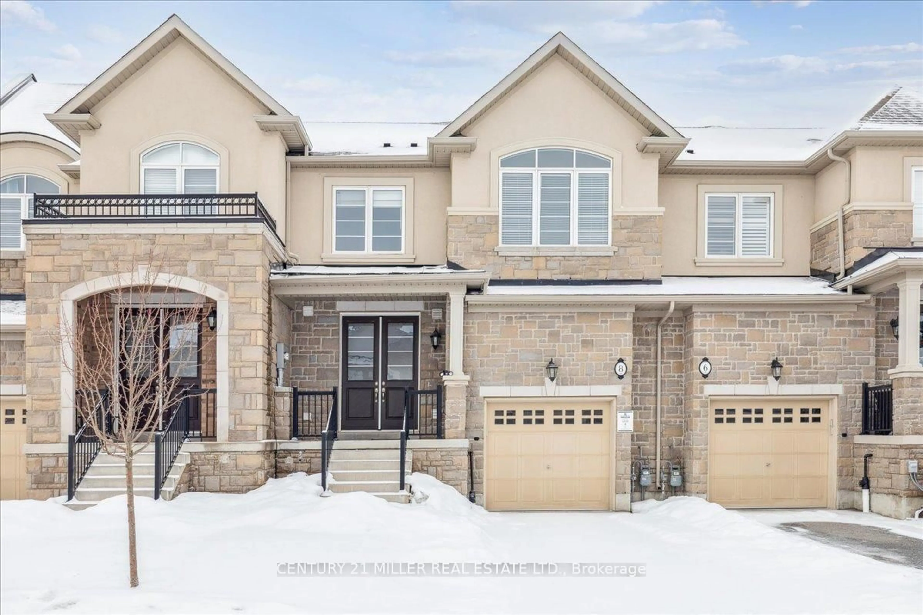 Home with brick exterior material, street for 8 COOLEY Grve, Hamilton Ontario L9K 0J7