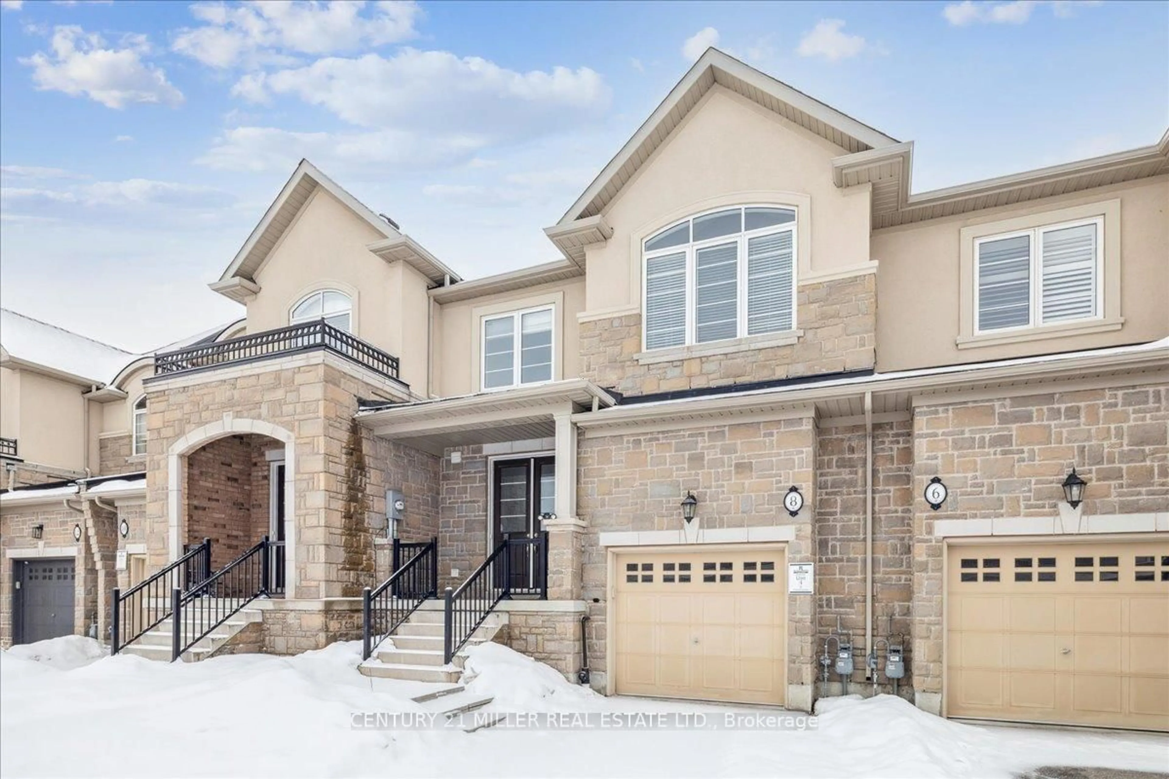 Home with brick exterior material, street for 8 COOLEY Grve, Hamilton Ontario L9K 0J7