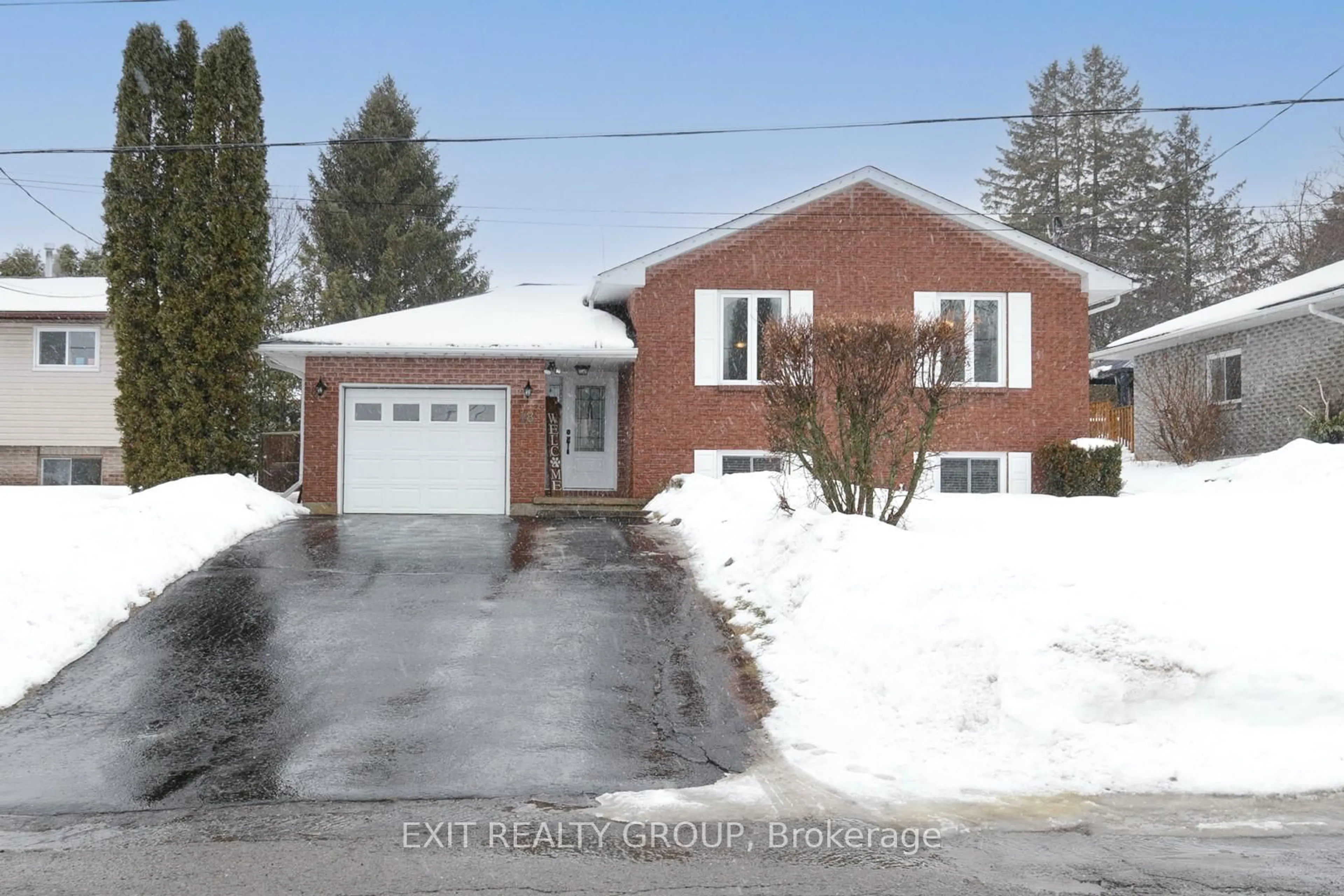 Home with brick exterior material, street for 18 Tanner Dr, Stirling Ontario K0K 3E0