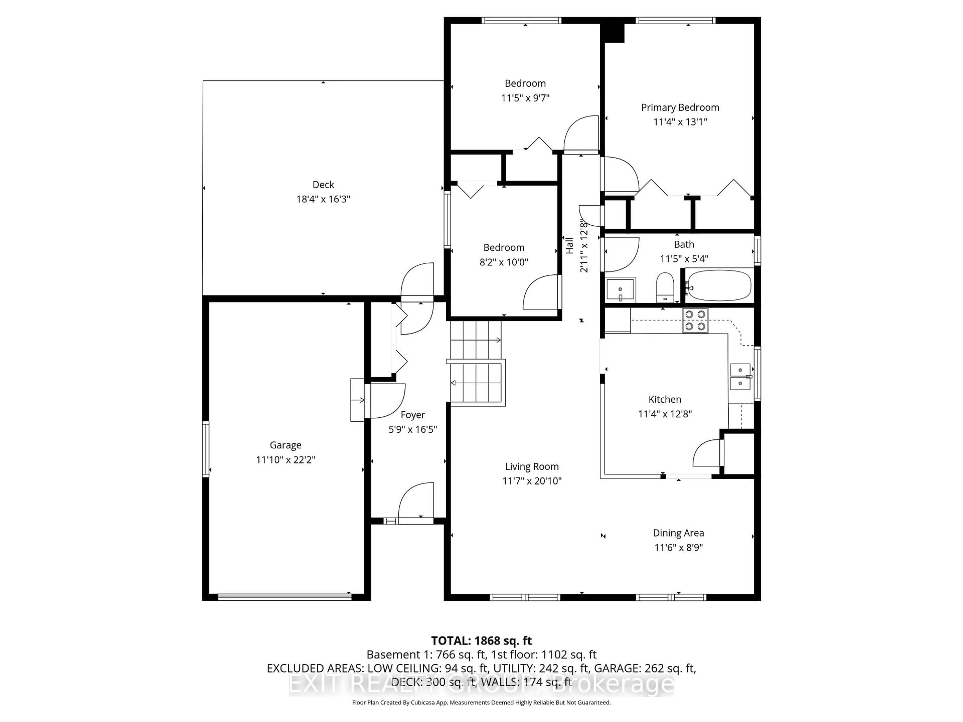 Floor plan for 18 Tanner Dr, Stirling Ontario K0K 3E0