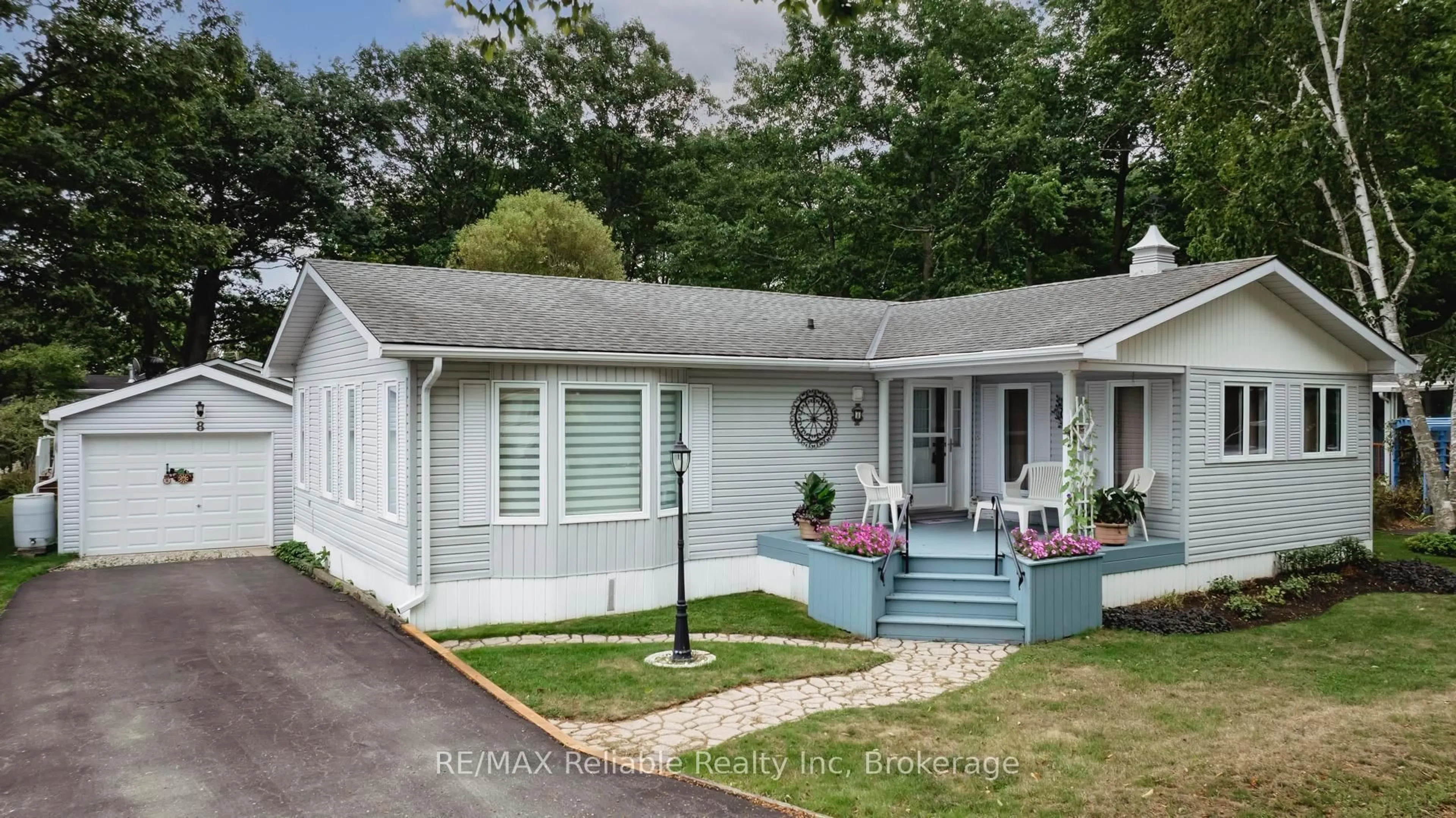 Home with vinyl exterior material, street for 8 Cree Lane, Ashfield-Colborne-Wawanosh Ontario N7A 3Y2