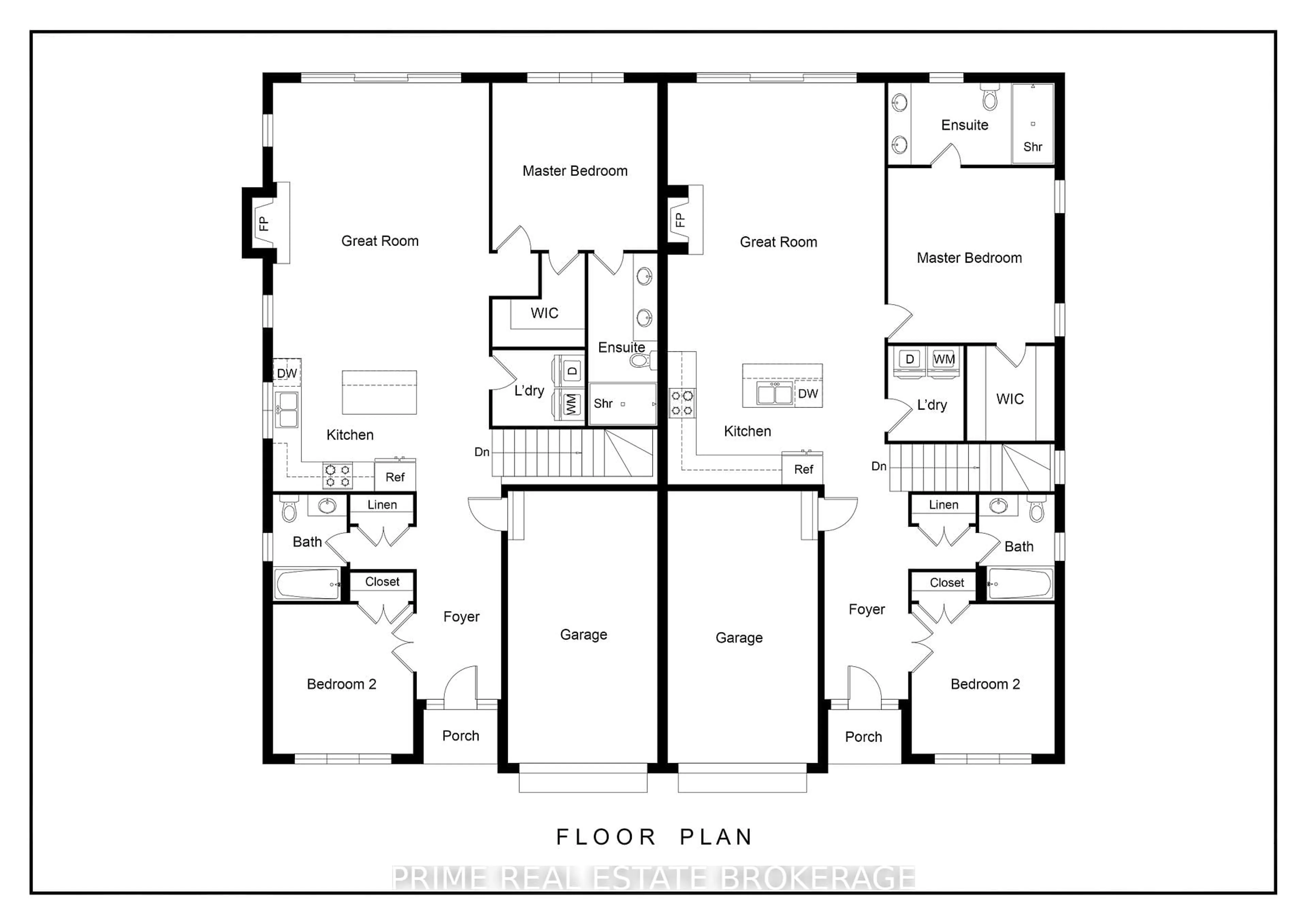 Floor plan for 120 Kent St #Lots 1-19, Lucan Biddulph Ontario N0M 2J0