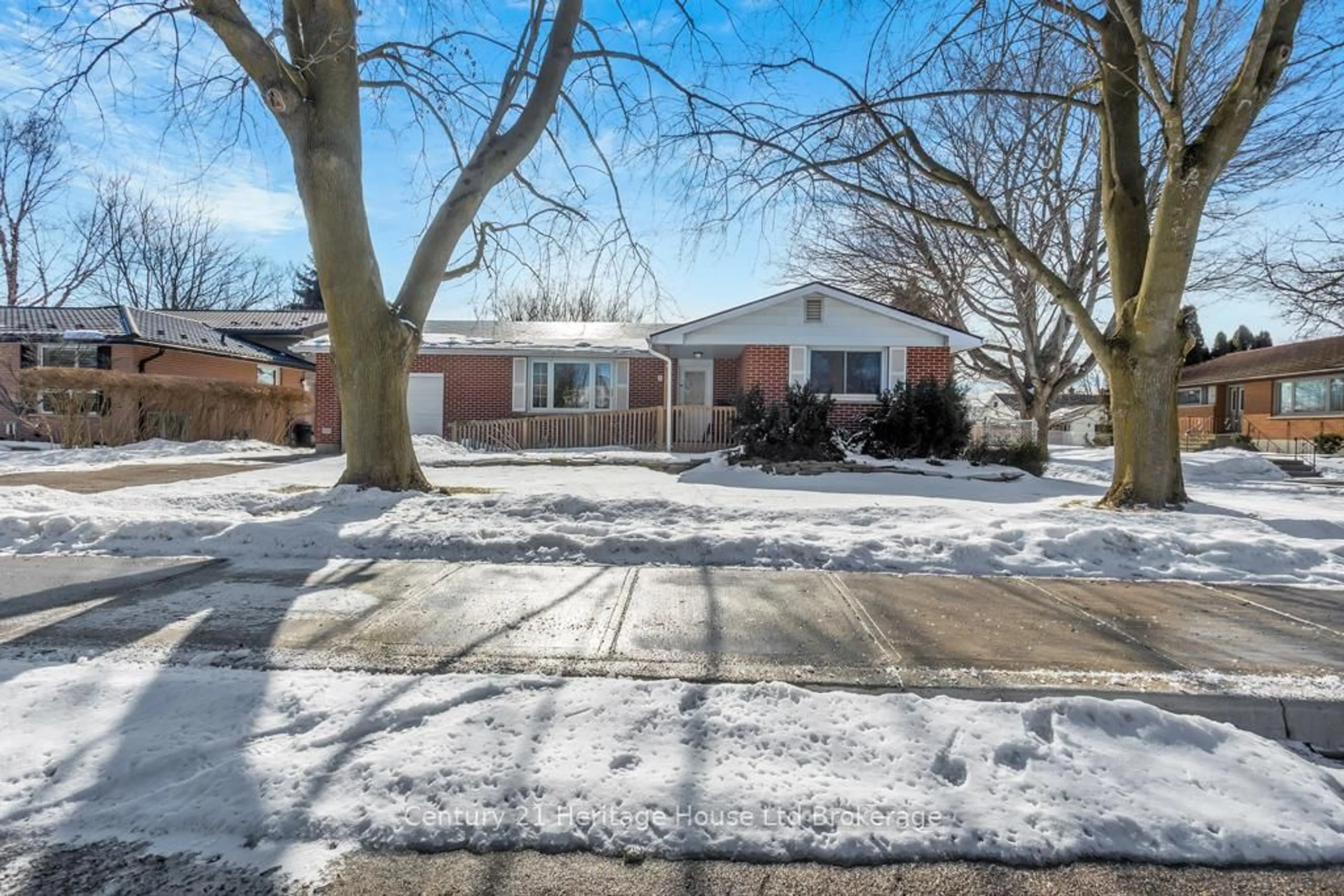 Home with brick exterior material, street for 1 Fergusson Ave, Ingersoll Ontario N5C 1E3