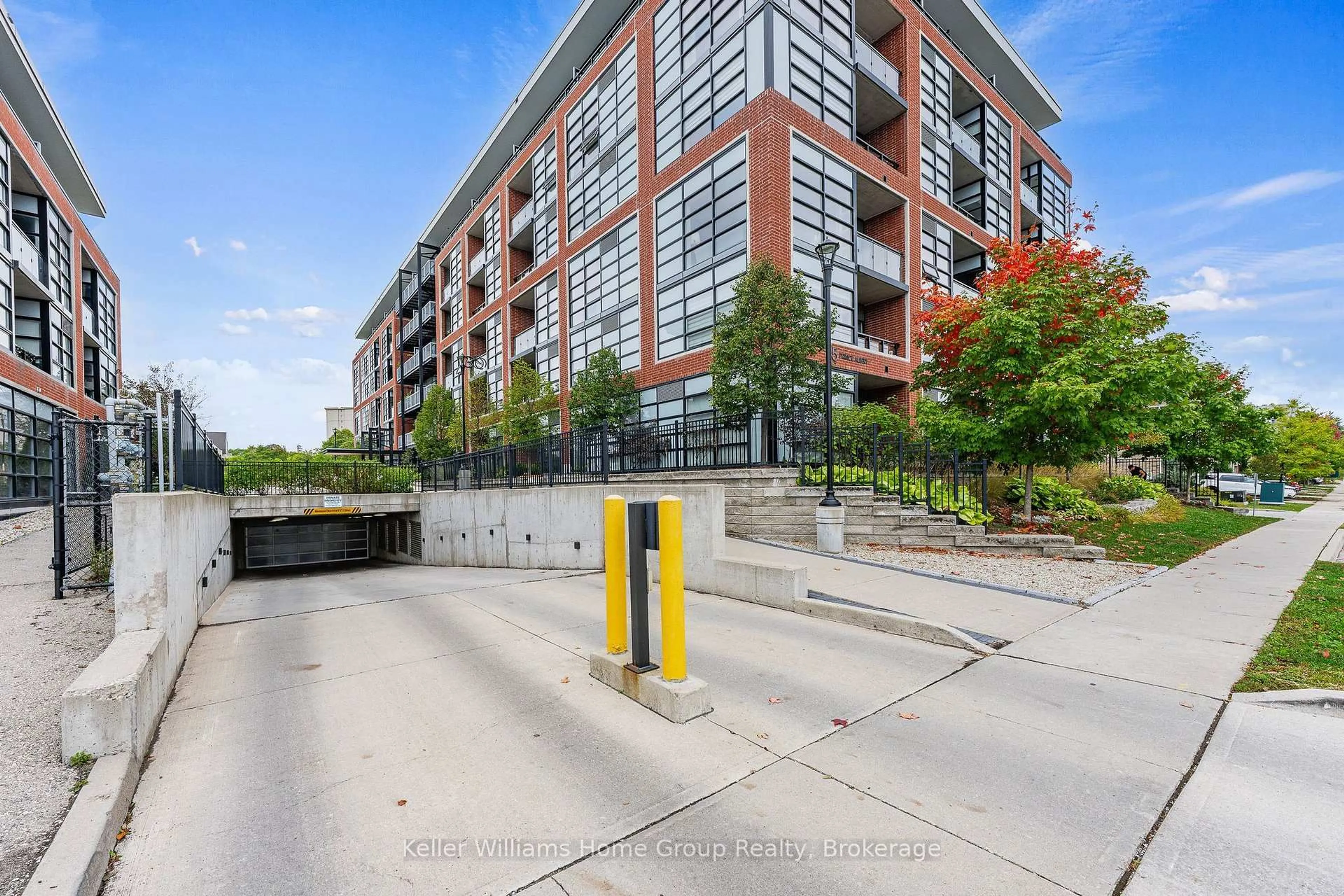 Patio, street for 15 Prince Albert Blvd #503, Kitchener Ontario N2H 0C2