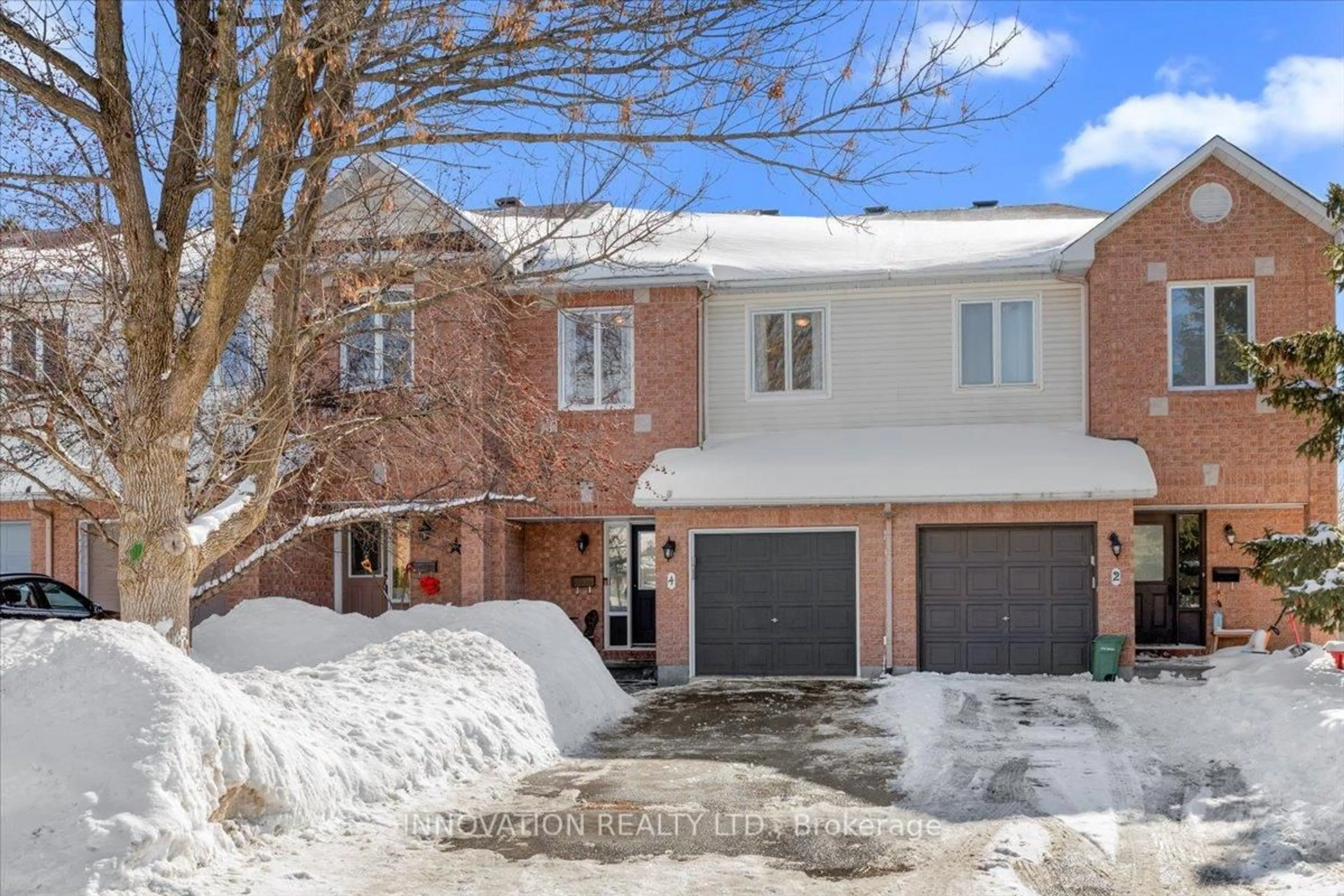 Home with brick exterior material, street for 4 Sheppard's Glen Ave, Ottawa Ontario K2M 2M7
