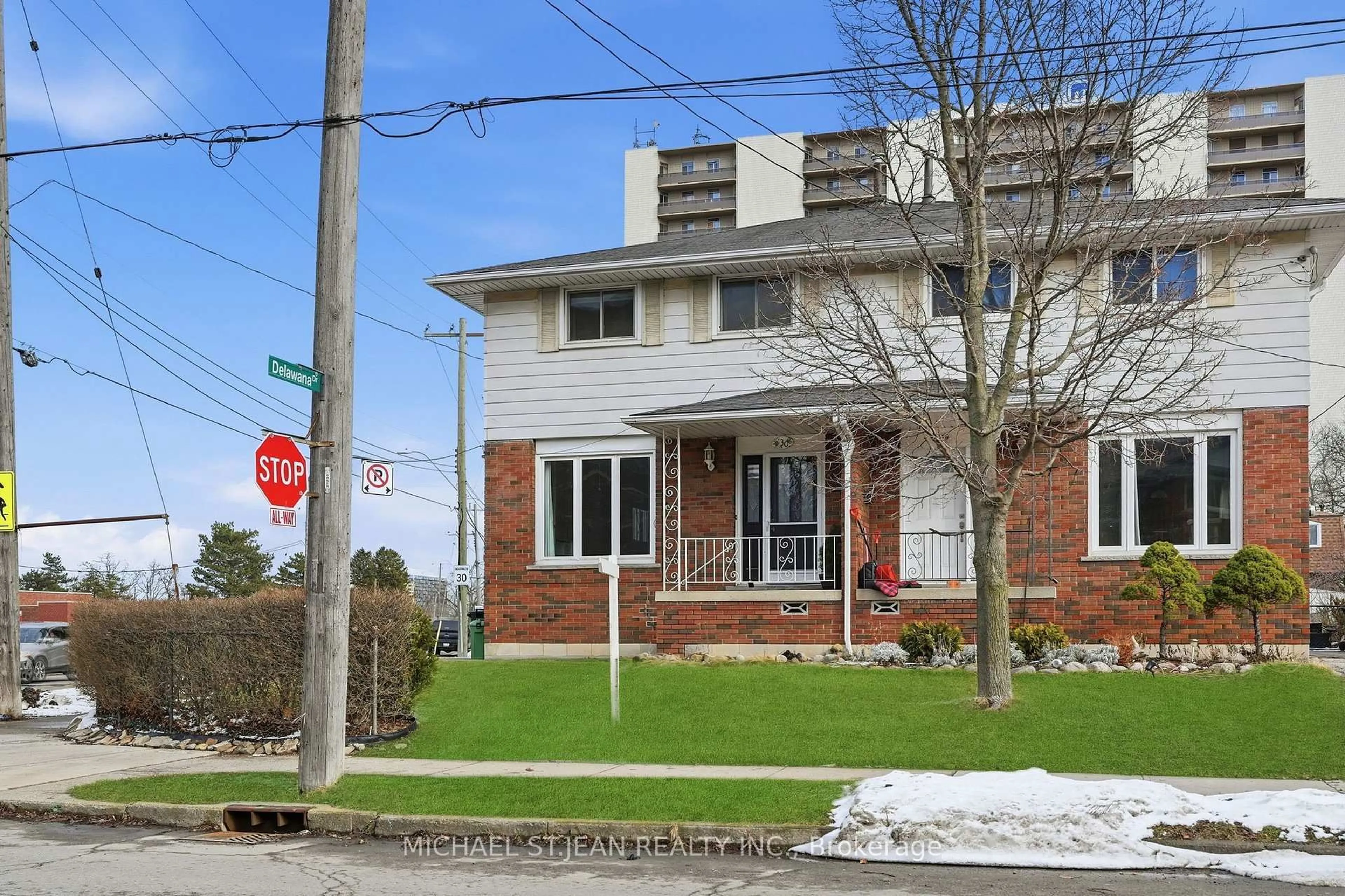 Home with brick exterior material, street for 130 Riverdale Dr, Hamilton Ontario L8E 1K4