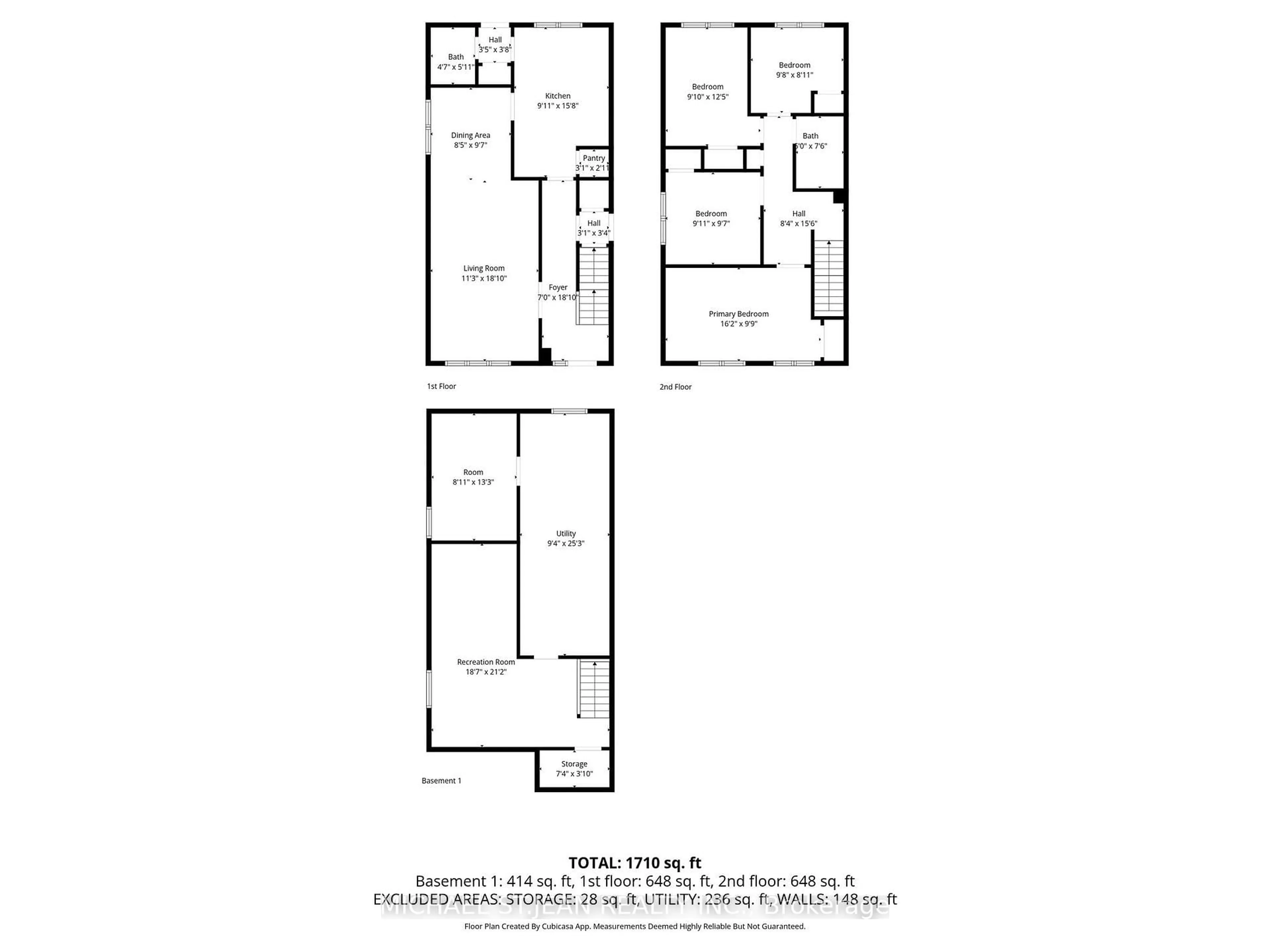 Floor plan for 130 Riverdale Dr, Hamilton Ontario L8E 1K4
