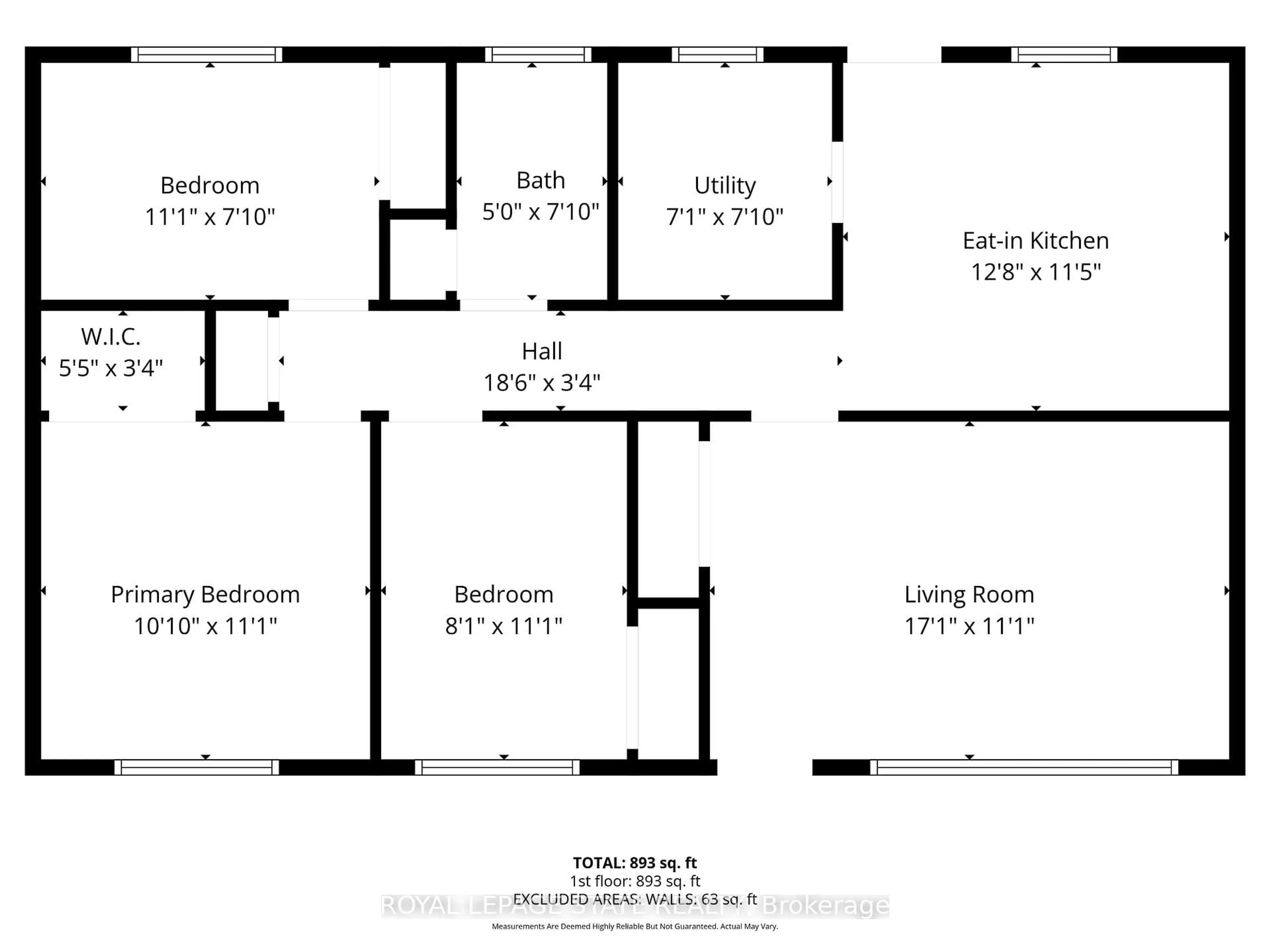Floor plan for 29 Leckie Ave, Hamilton Ontario L8J 2S7
