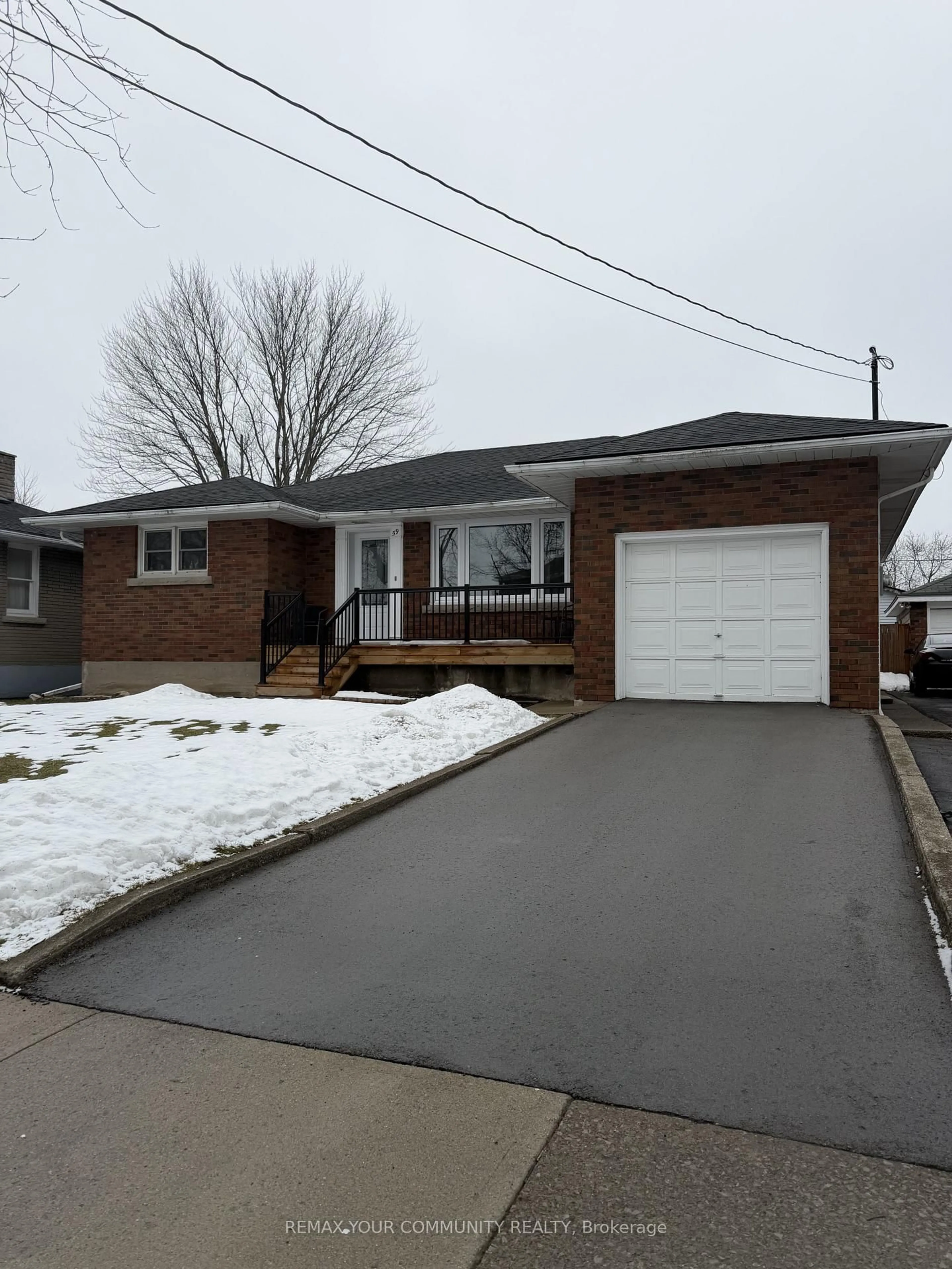 Home with brick exterior material, street for 59 Cameron Ave, Welland Ontario L3B 1J9