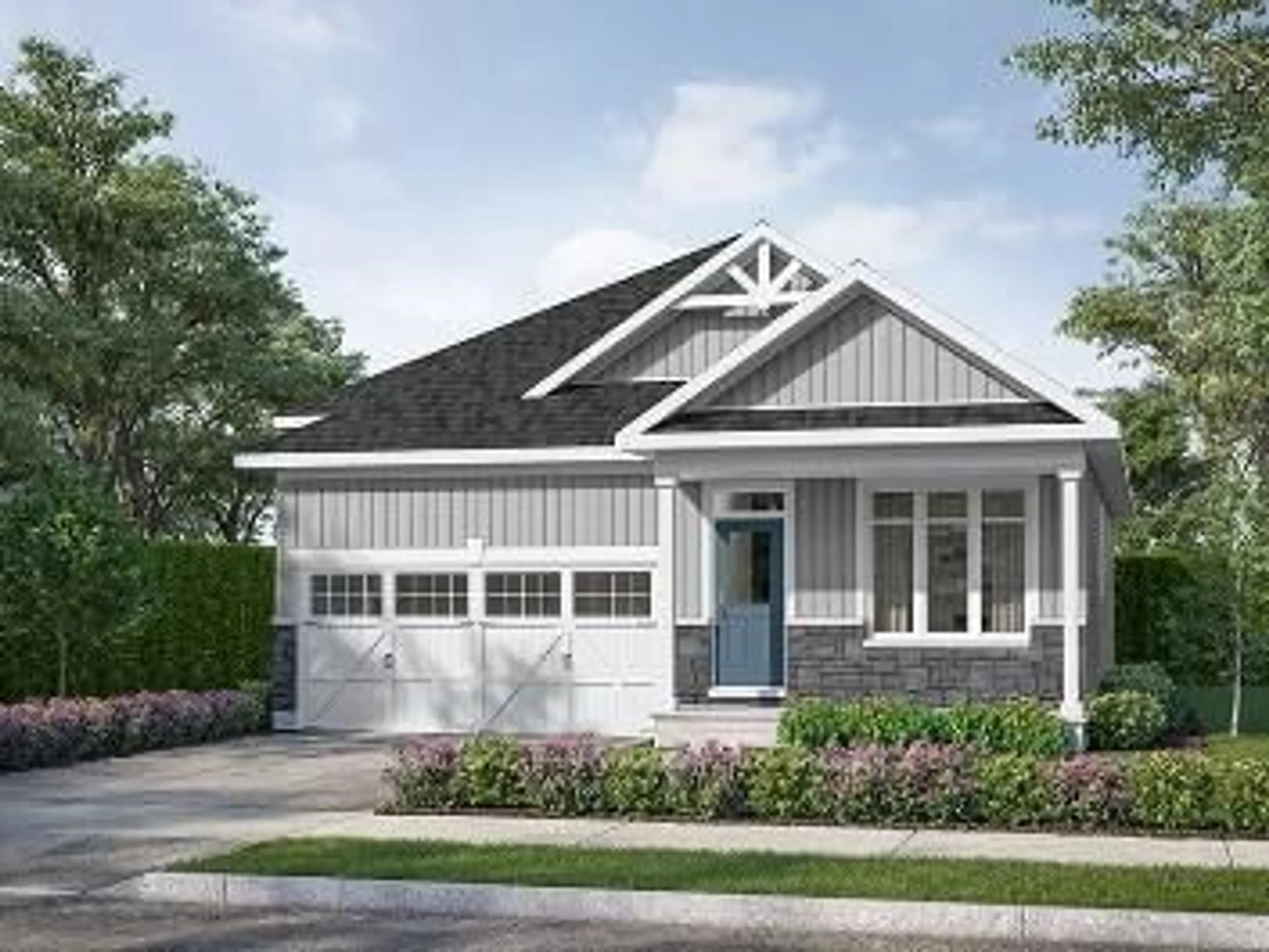 Home with vinyl exterior material, street for 603 Carl Gillis Pl, Ottawa Ontario K4M 0Z3