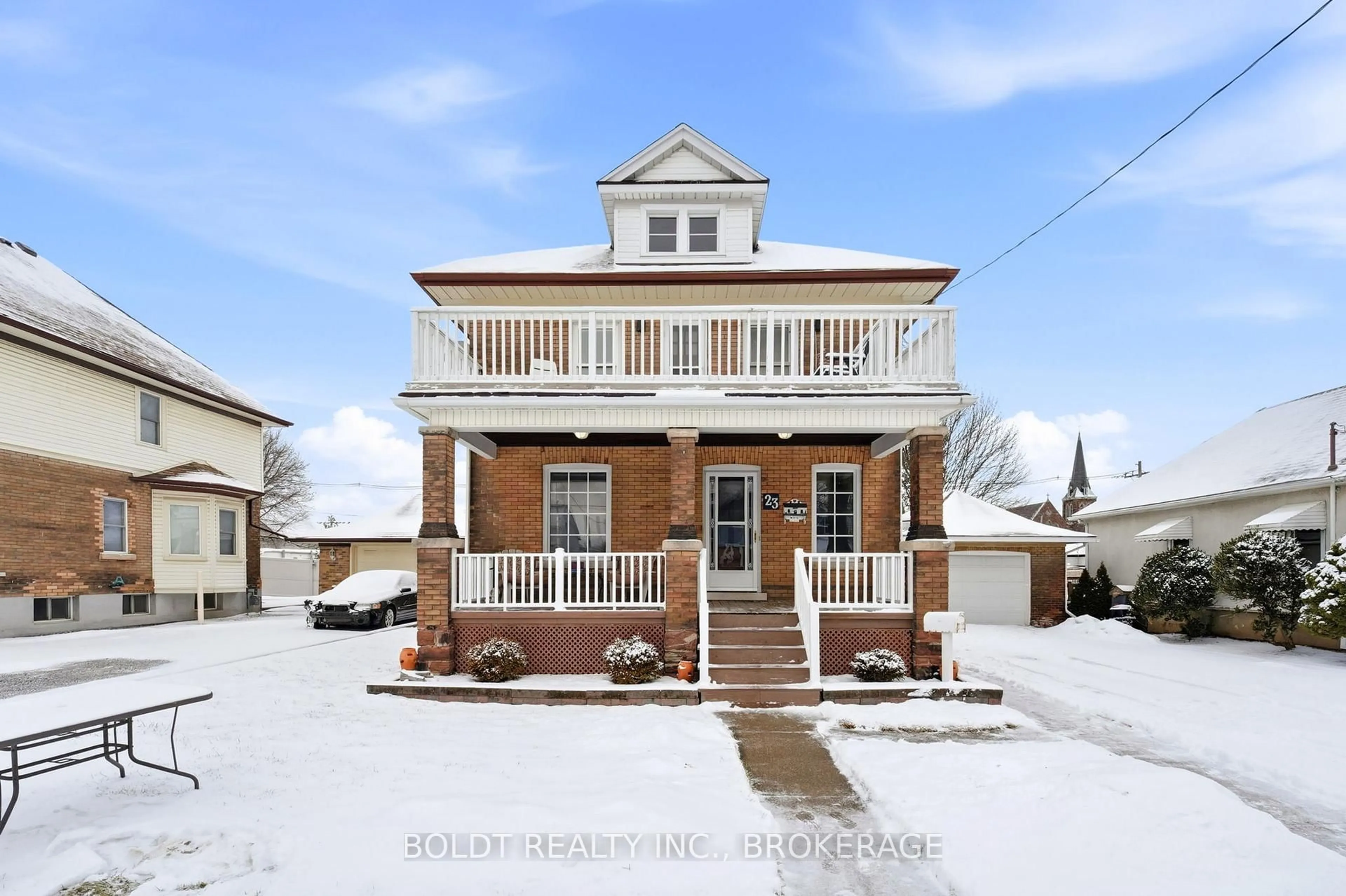 Home with brick exterior material, street for 23 Almond St, St. Catharines Ontario L2T 1G1