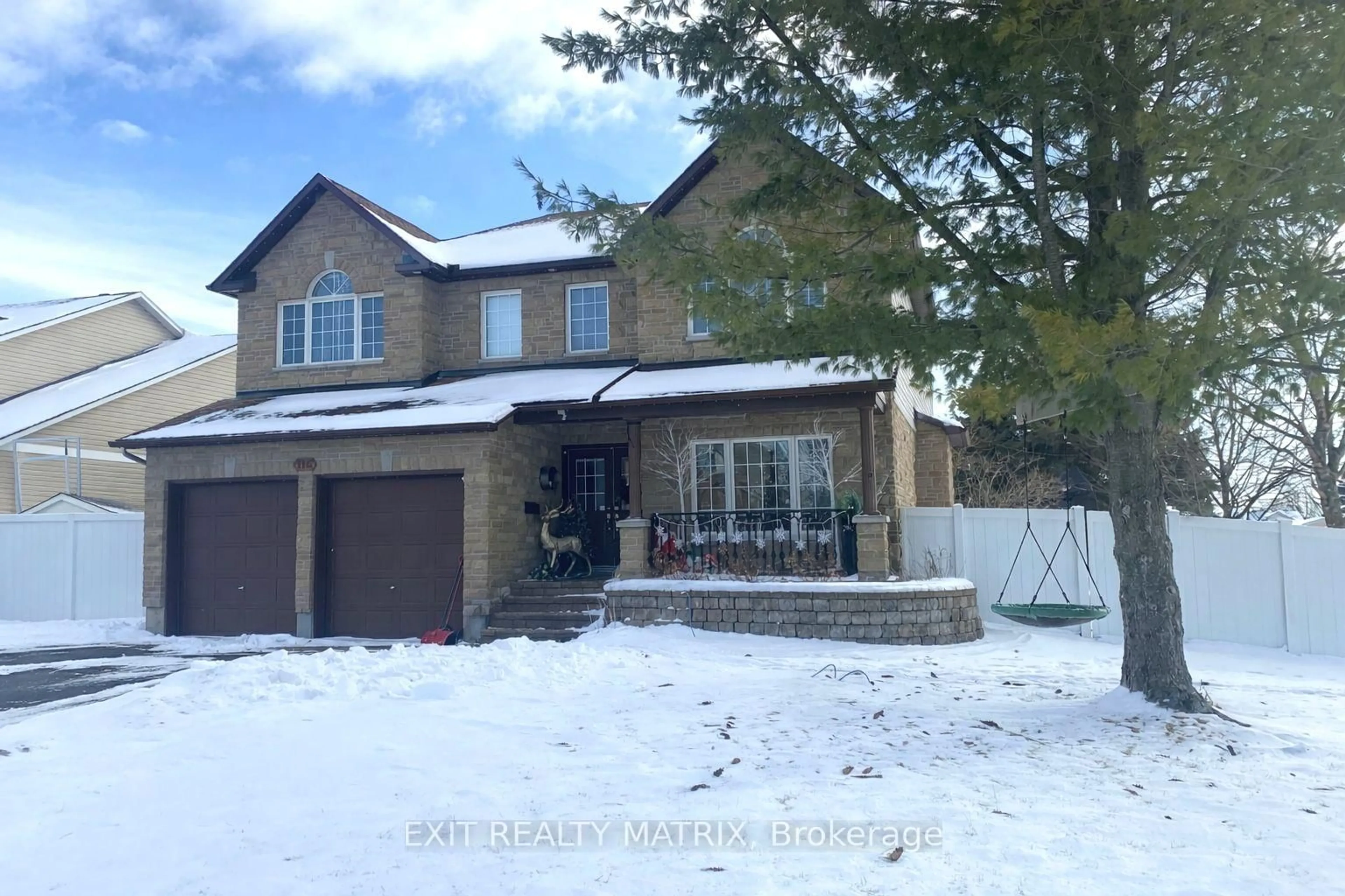 Home with brick exterior material, street for 116 LAMADELEINE Blvd, Russell Ontario K0A 1W1