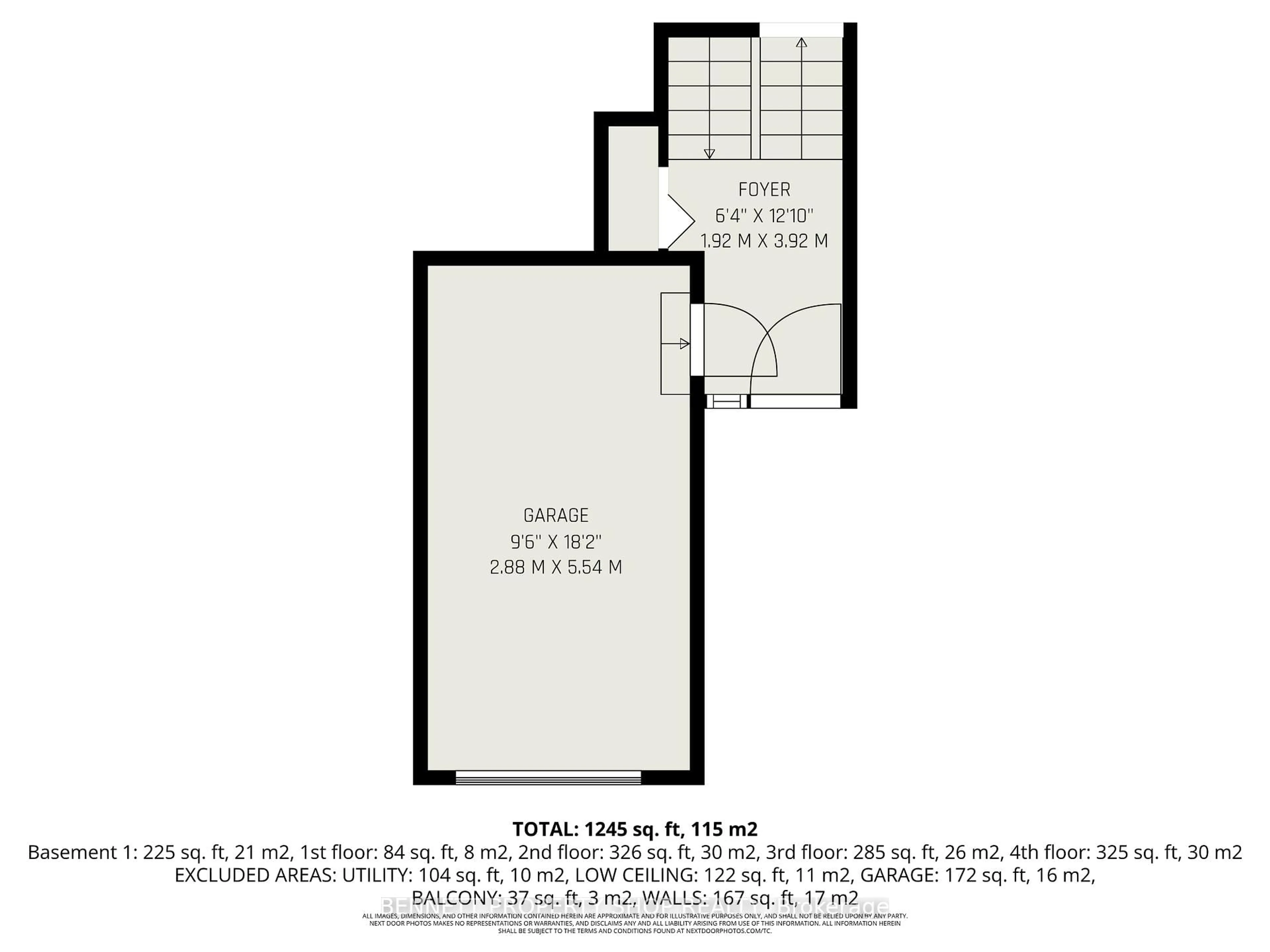 Floor plan for 44 Tybalt Cres, Ottawa Ontario K2H 8J5