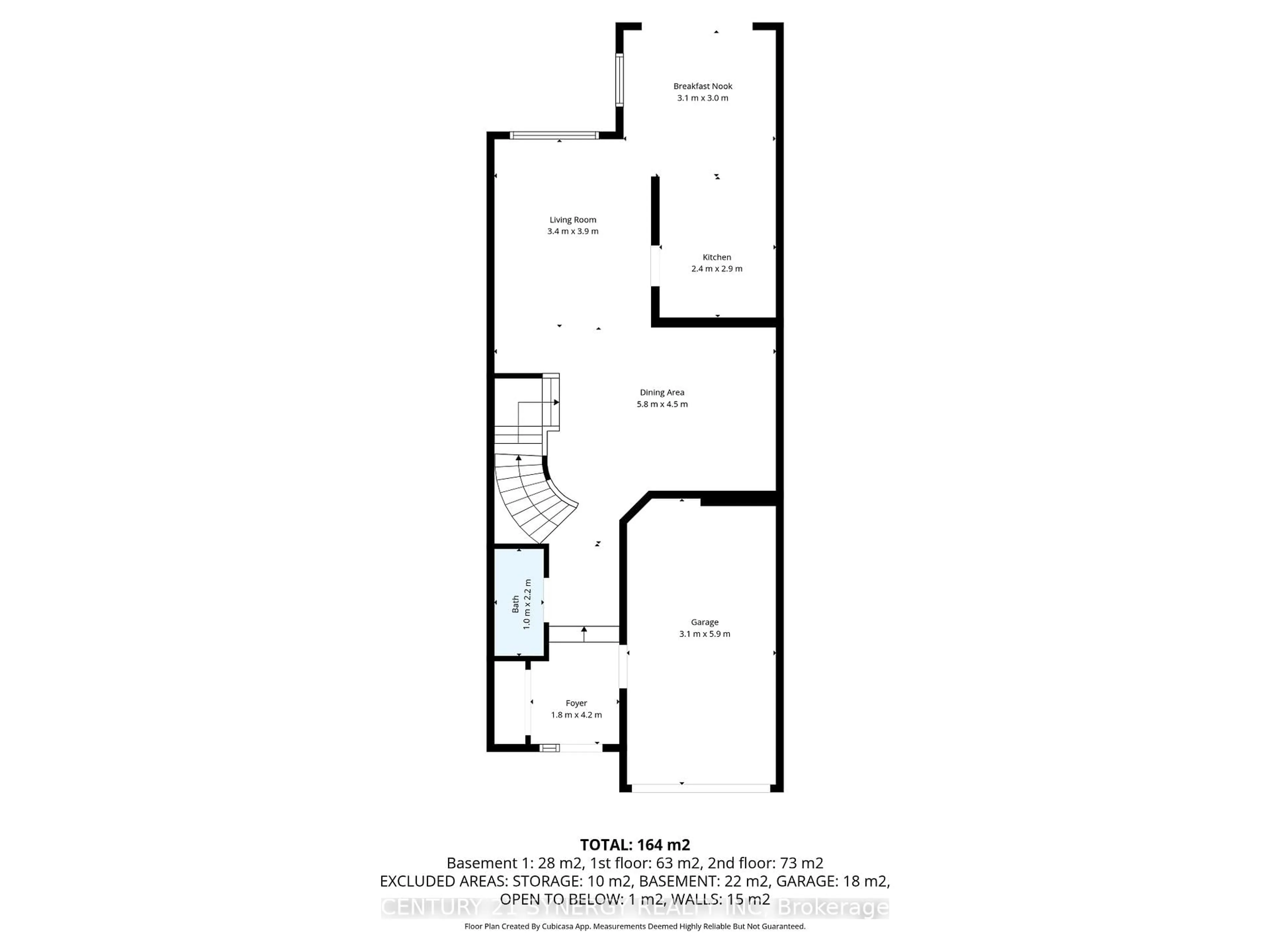 Floor plan for 437 Claridge Dr, Ottawa Ontario K2J 5J2