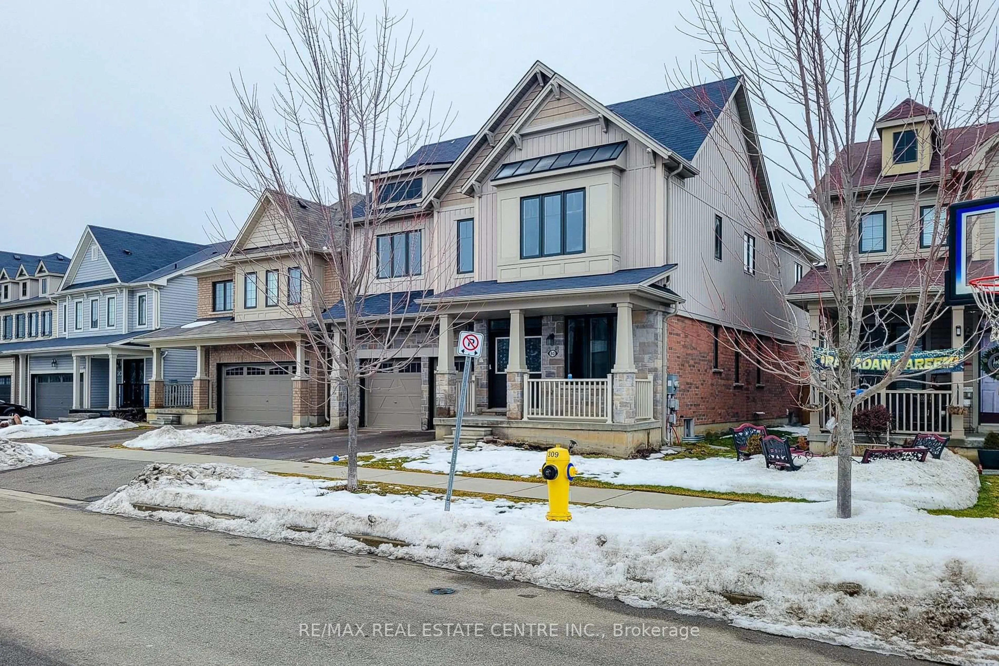 Home with brick exterior material, street for 80 Larry Cres, Haldimand Ontario N3W 0B2