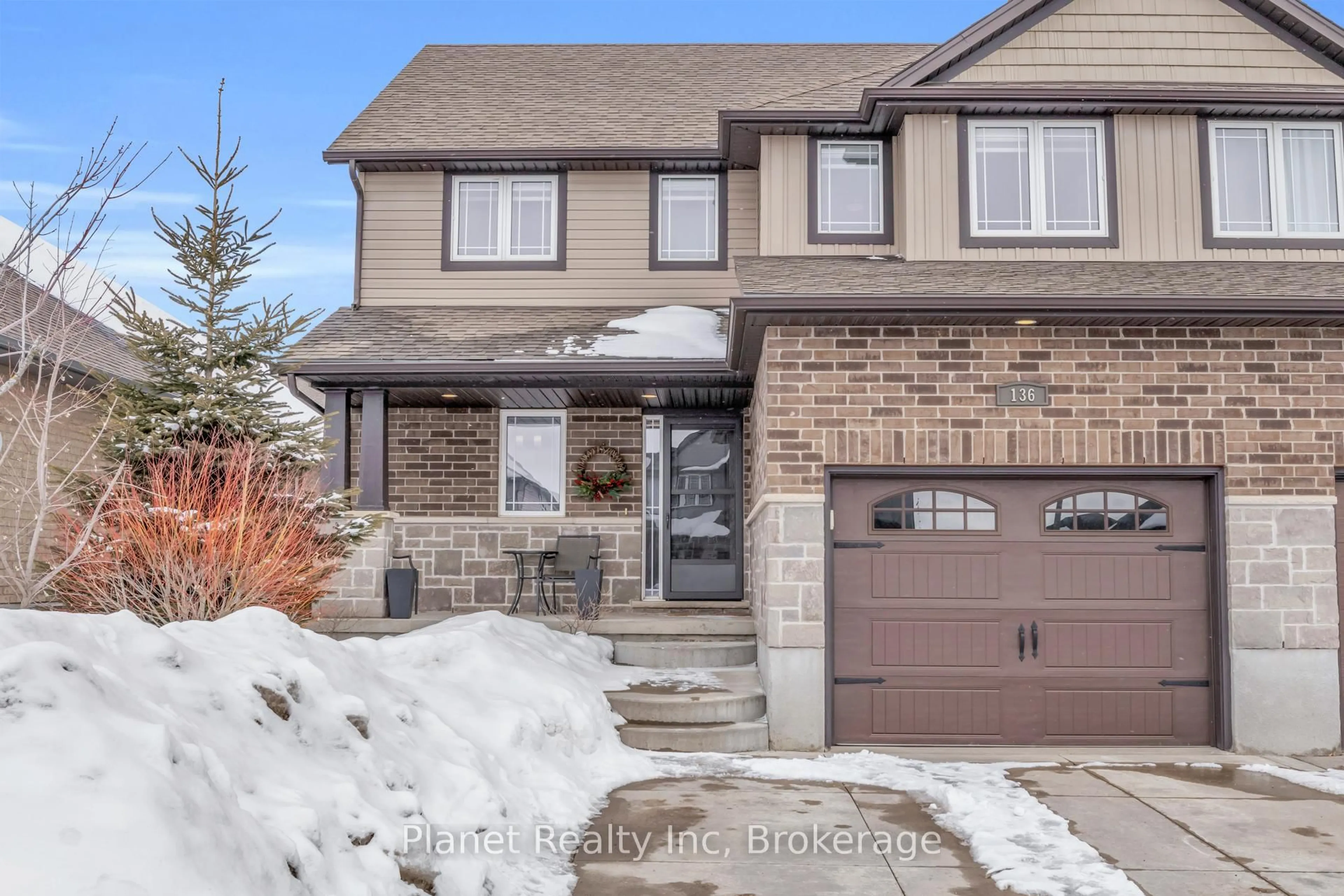 Home with brick exterior material, street for 136 Marr Dr, Centre Wellington Ontario N0B 1S0