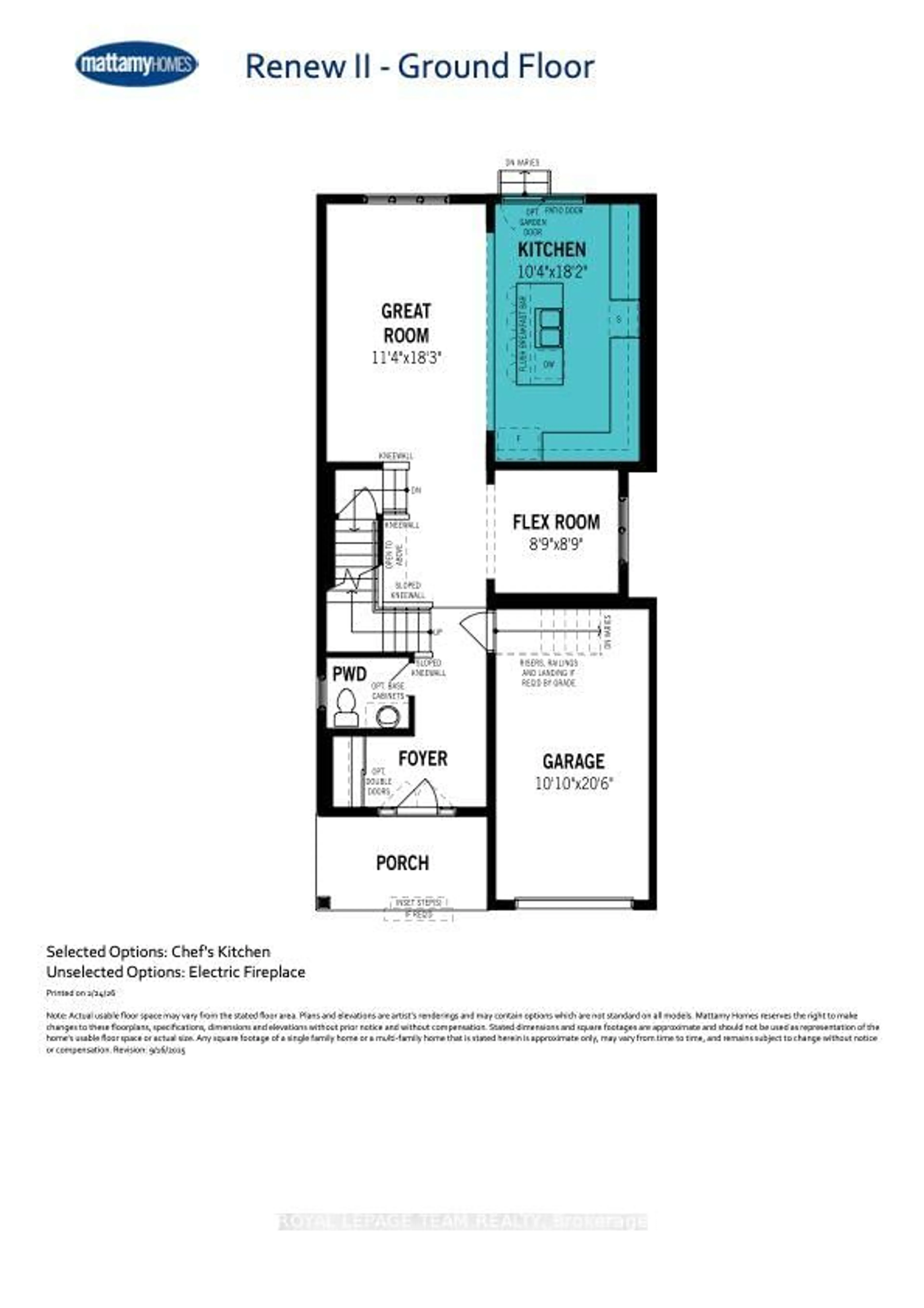 Floor plan for 233 Catnip Cres, Ottawa Ontario K2K 1X7