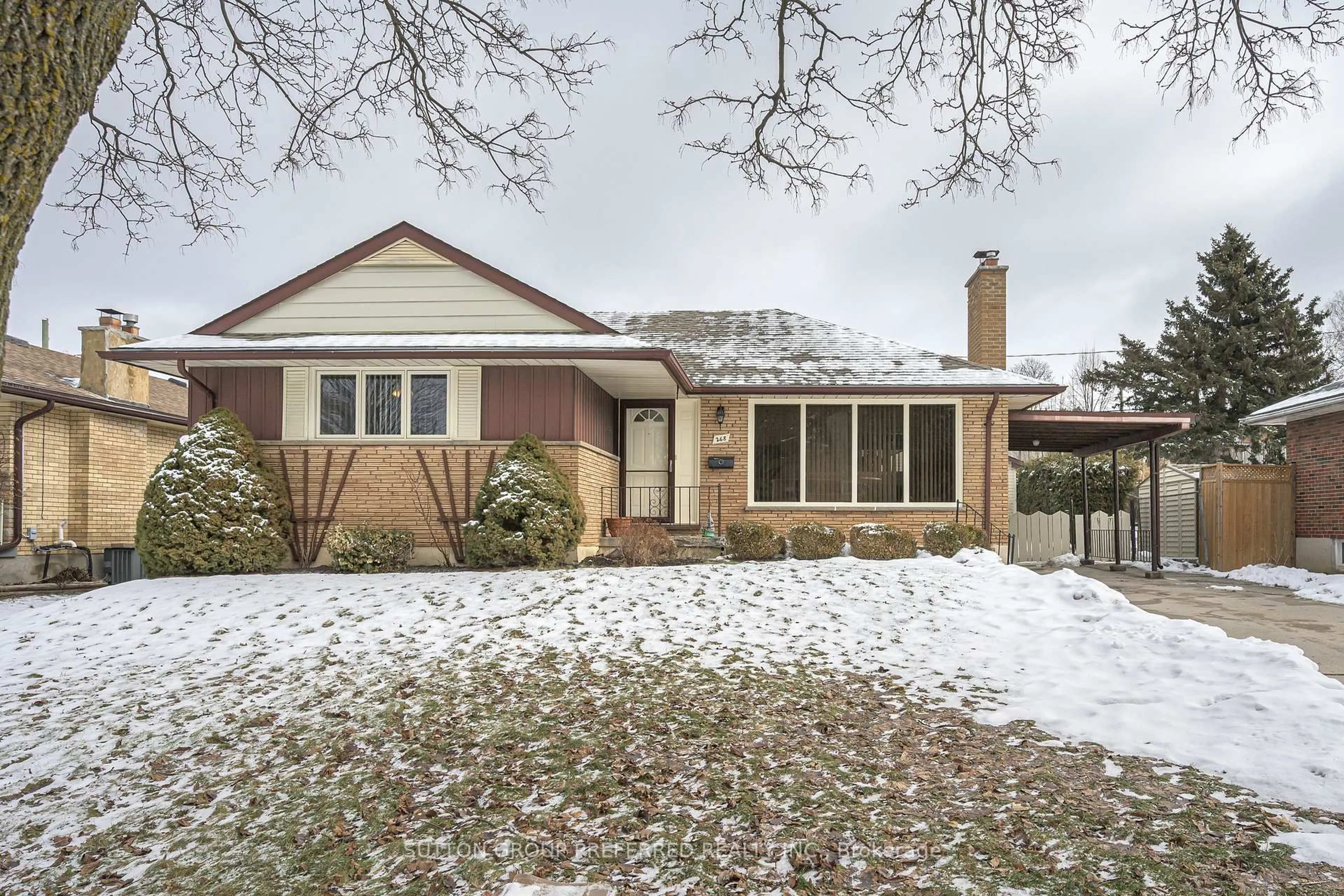 Home with brick exterior material, street for 268 King Edward Ave, London South Ontario N5Z 3V3