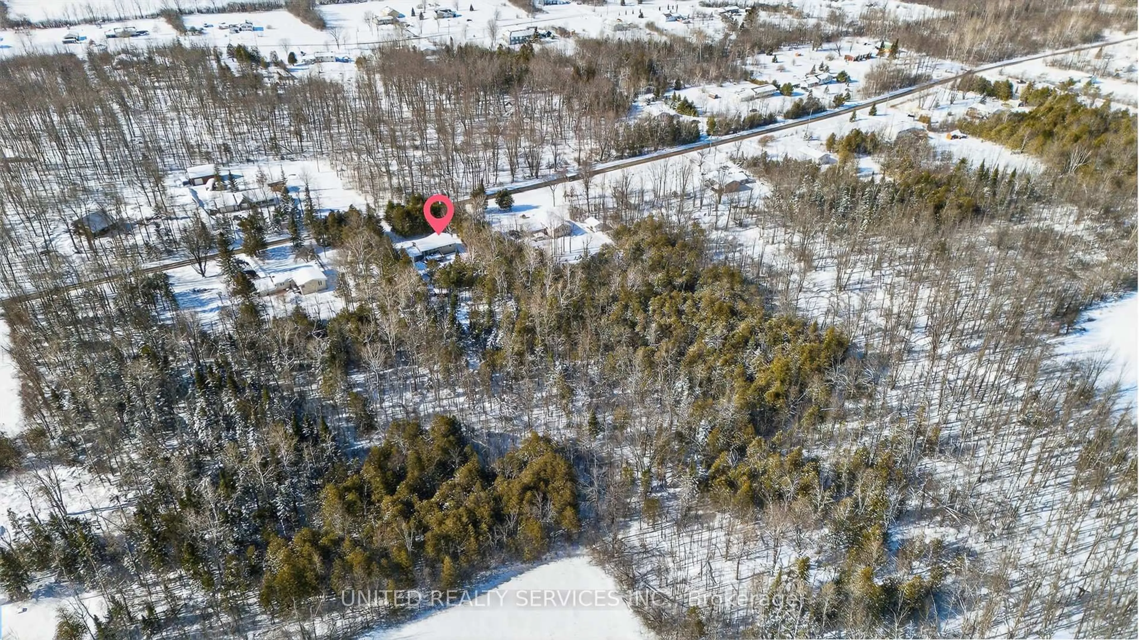 A pic from outside/outdoor area/front of a property/back of a property/a pic from drone, forest/trees view for 1030 Ford Rd, Perth Ontario K7H 3C3