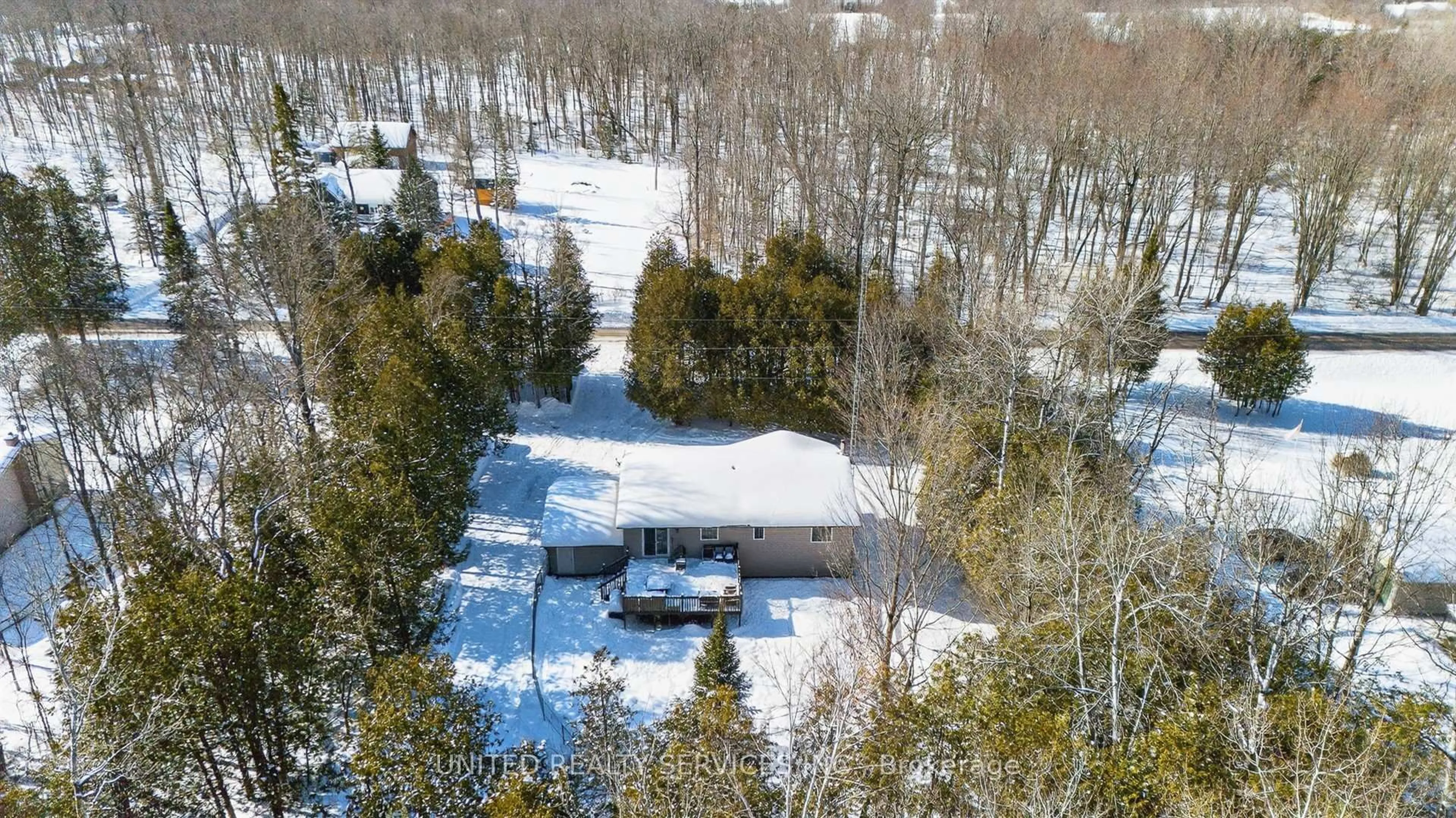 A pic from outside/outdoor area/front of a property/back of a property/a pic from drone, forest/trees view for 1030 Ford Rd, Perth Ontario K7H 3C3