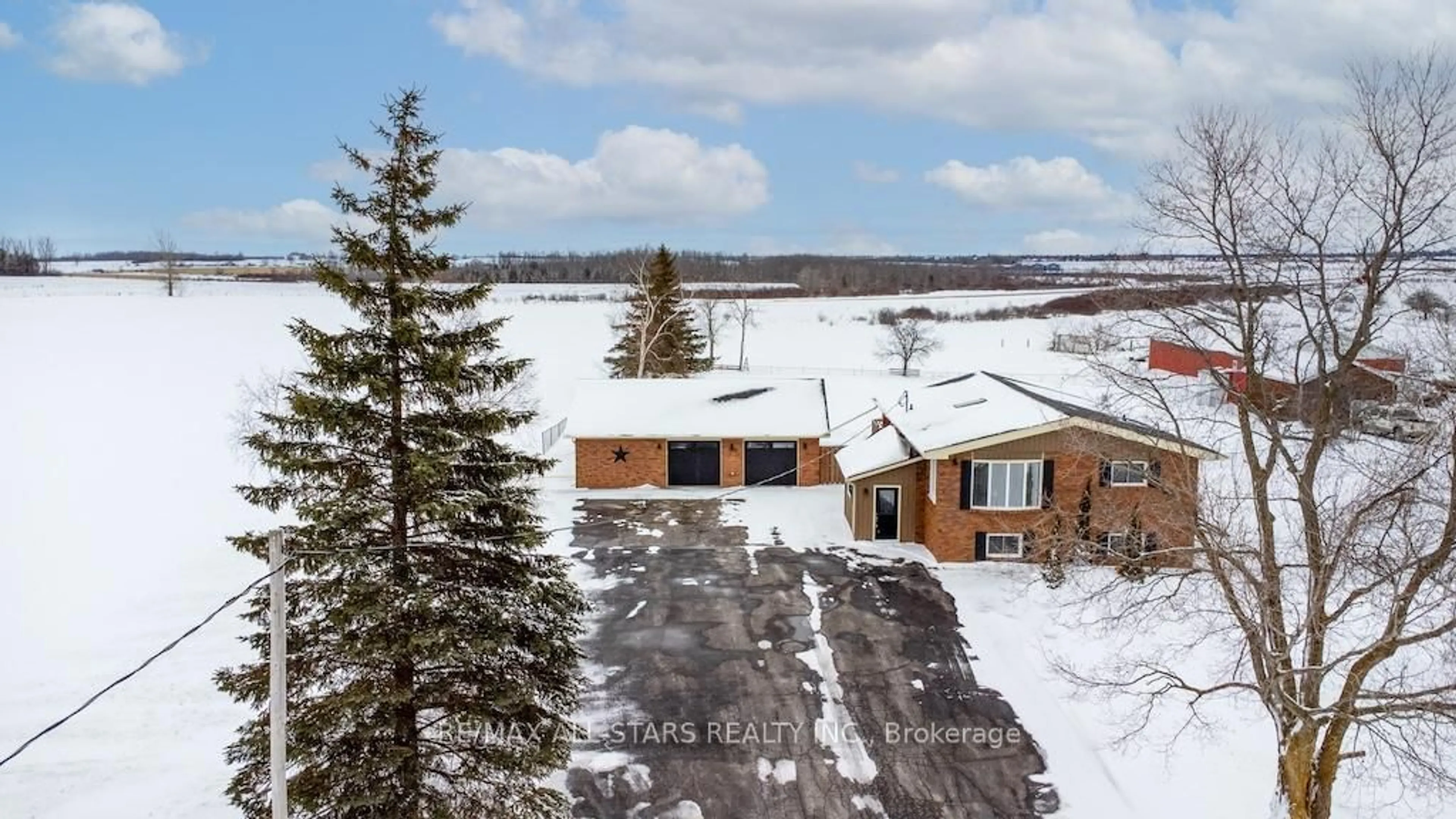 A pic from outside/outdoor area/front of a property/back of a property/a pic from drone, unknown for 874 Monarch Rd, Kawartha Lakes Ontario K9V 4R1