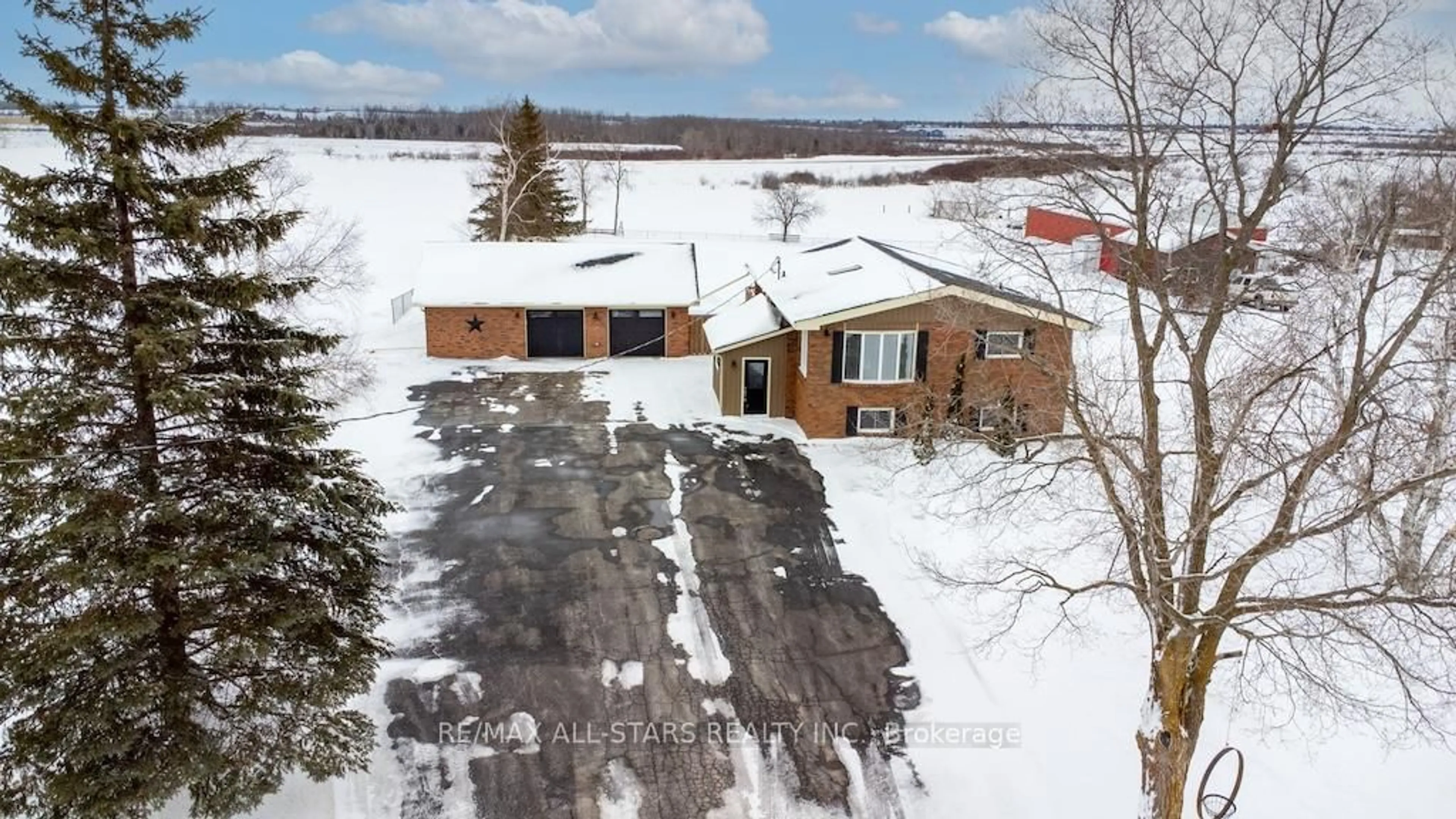 A pic from outside/outdoor area/front of a property/back of a property/a pic from drone, unknown for 874 Monarch Rd, Kawartha Lakes Ontario K9V 4R1