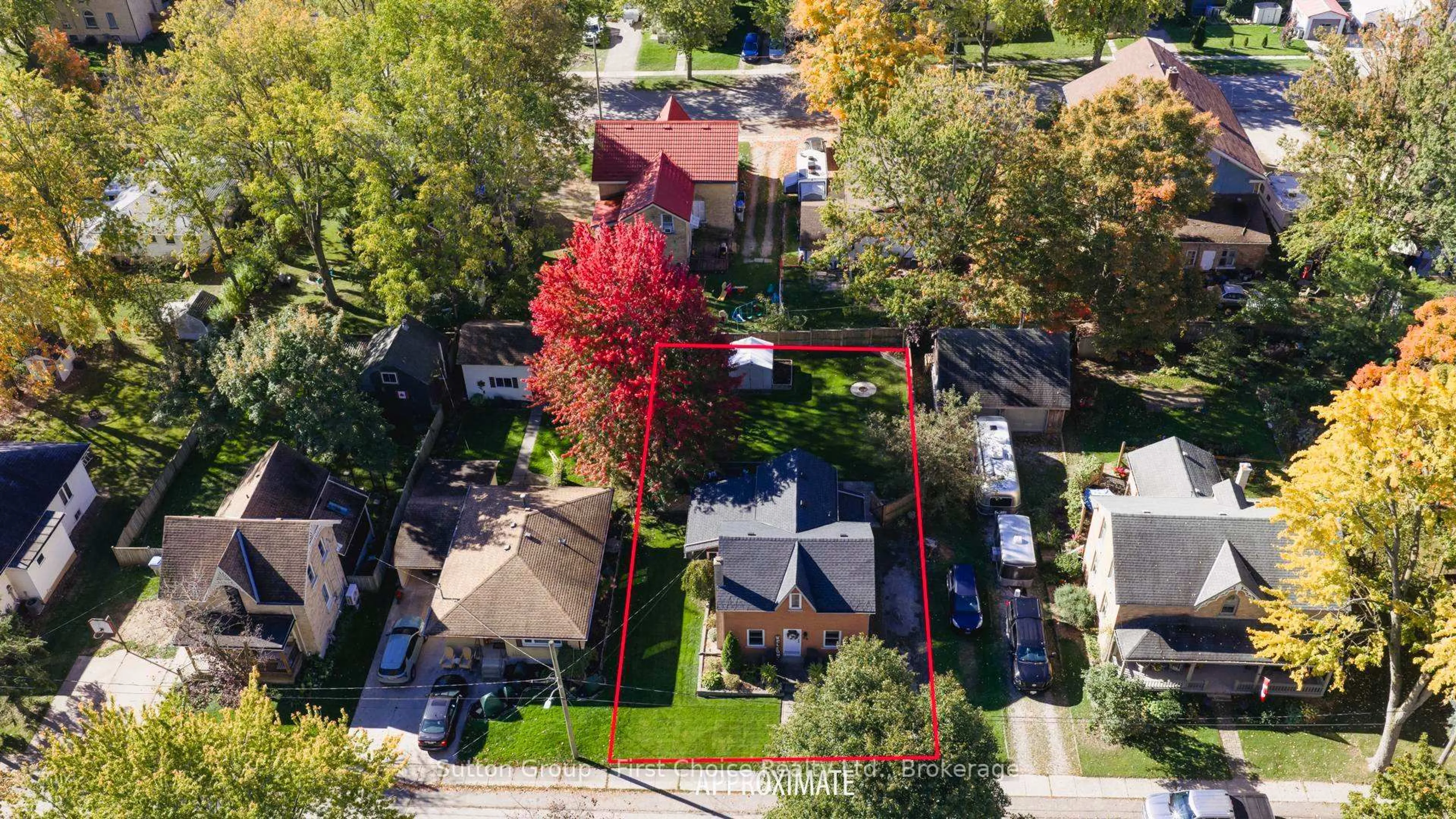 A pic from outside/outdoor area/front of a property/back of a property/a pic from drone, street for 54 Waterloo St, West Perth Ontario N0K 1N0