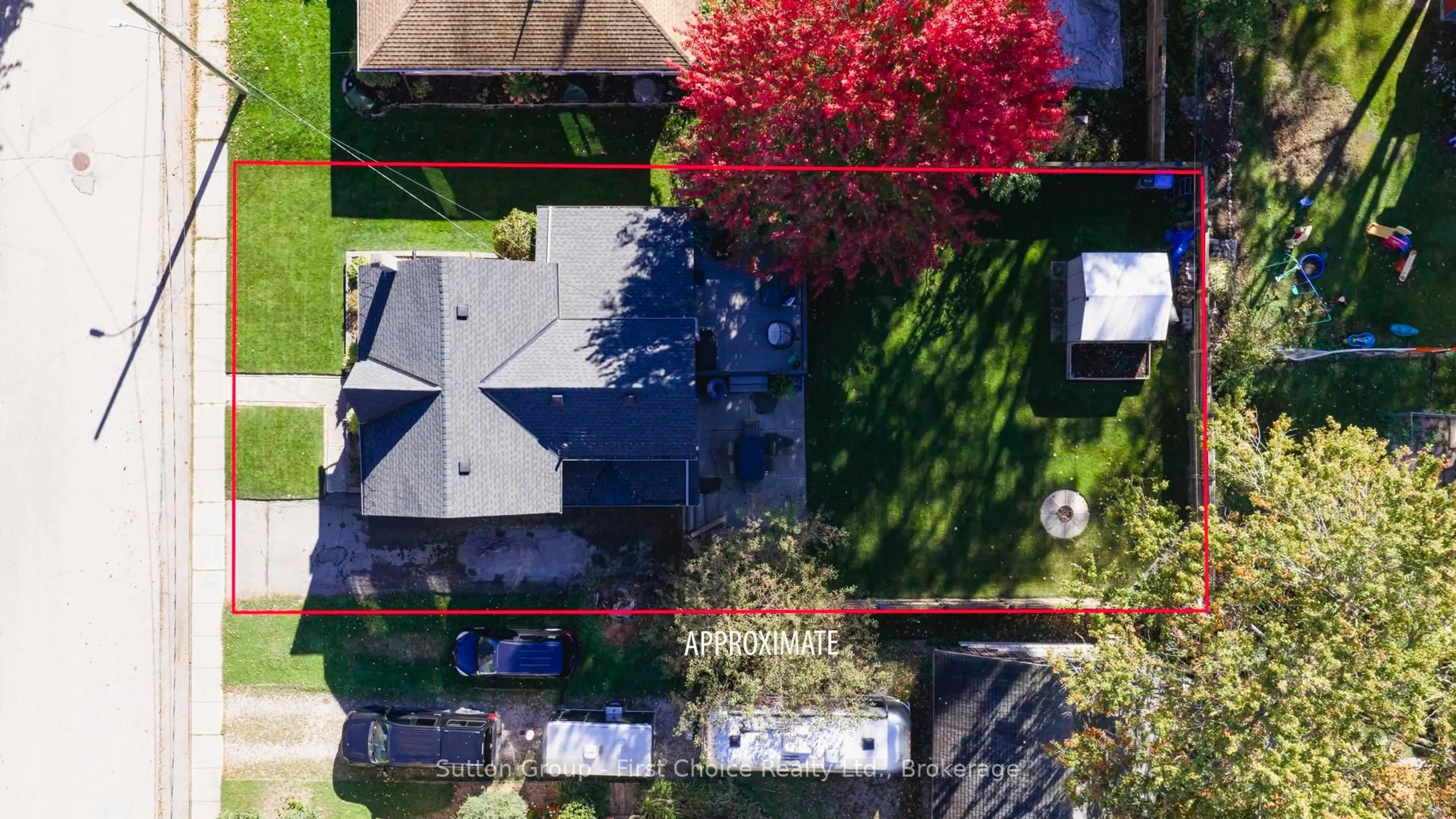 A pic from outside/outdoor area/front of a property/back of a property/a pic from drone, street for 54 Waterloo St, West Perth Ontario N0K 1N0