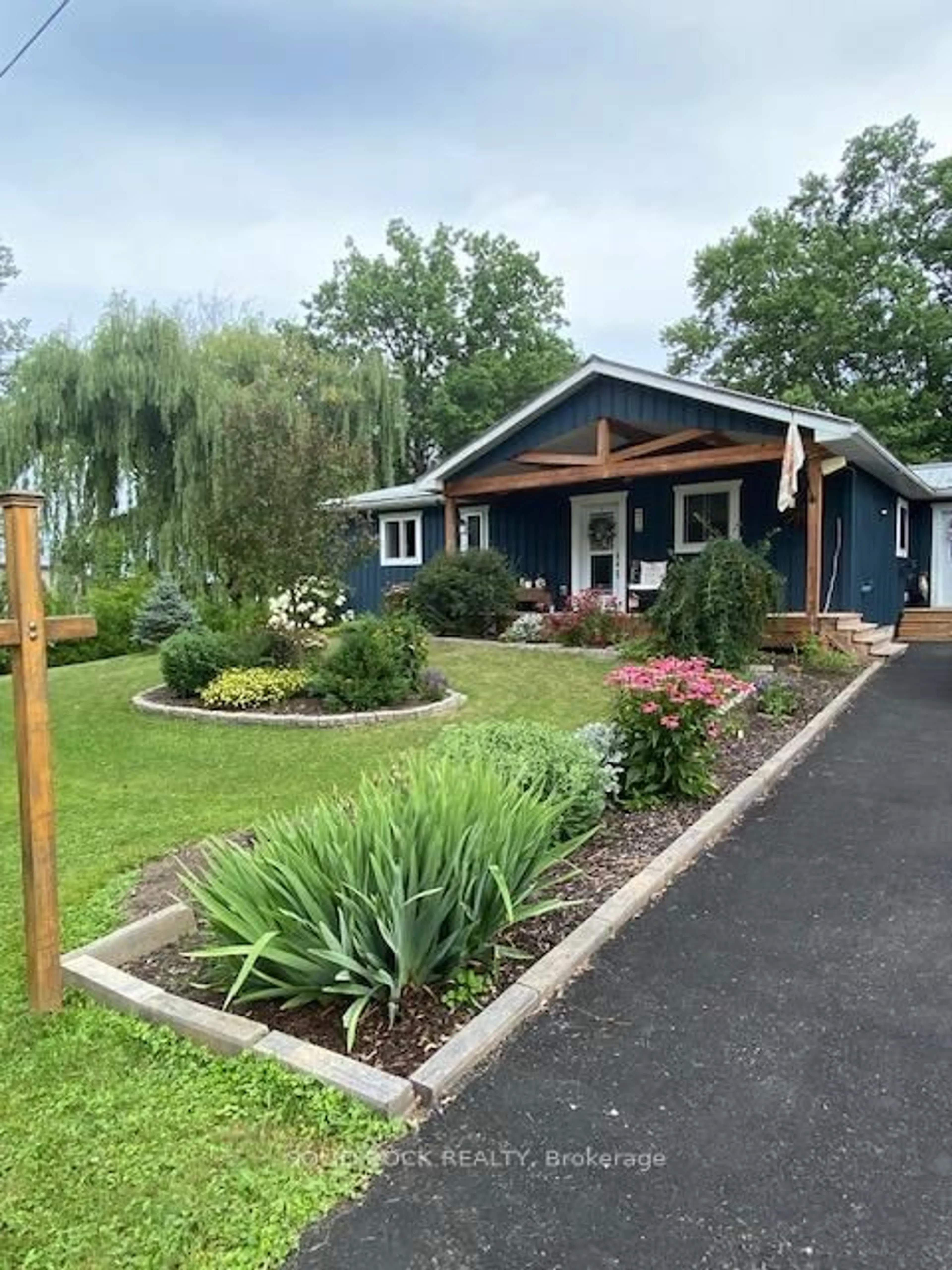 A pic from outside/outdoor area/front of a property/back of a property/a pic from drone, street for 49 Cooke Armstrong Rd, Hastings Ontario K0K 2C0