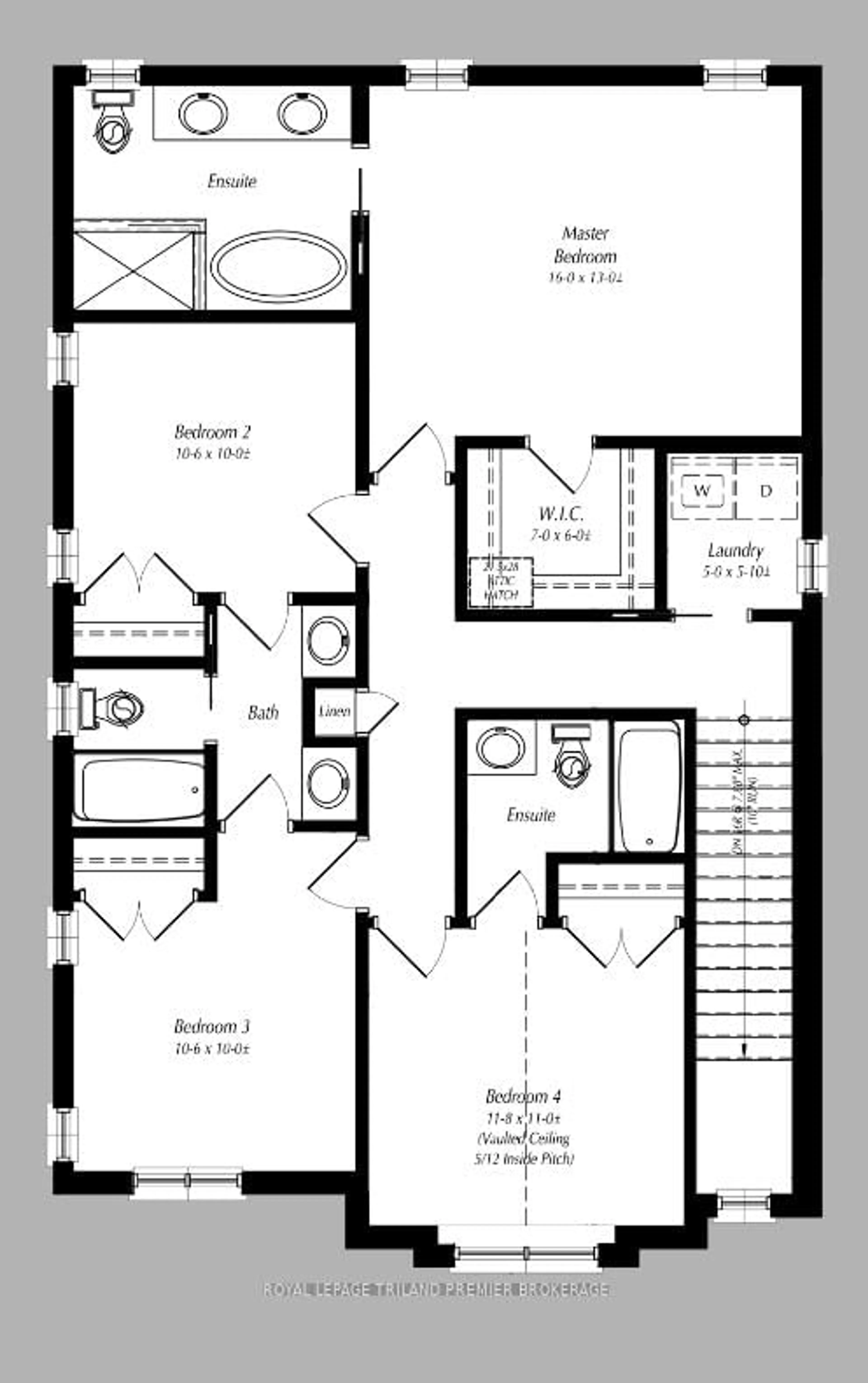Floor plan for 4354 SAGEBRUSH Cres, London South Ontario N6P 0H7