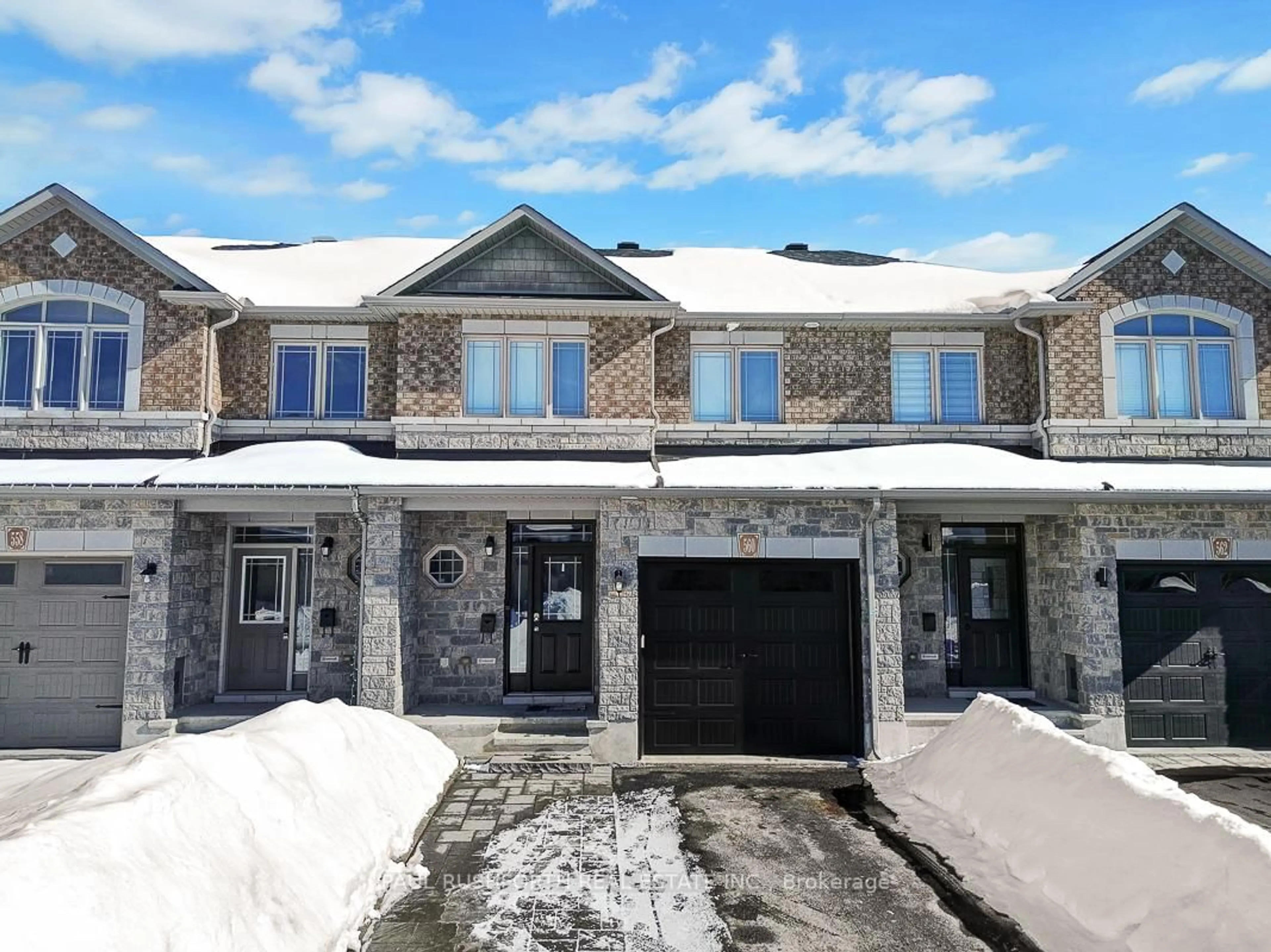 Home with brick exterior material, street for 560 Du Pin Rouge Way, Ottawa Ontario K1W 0C4