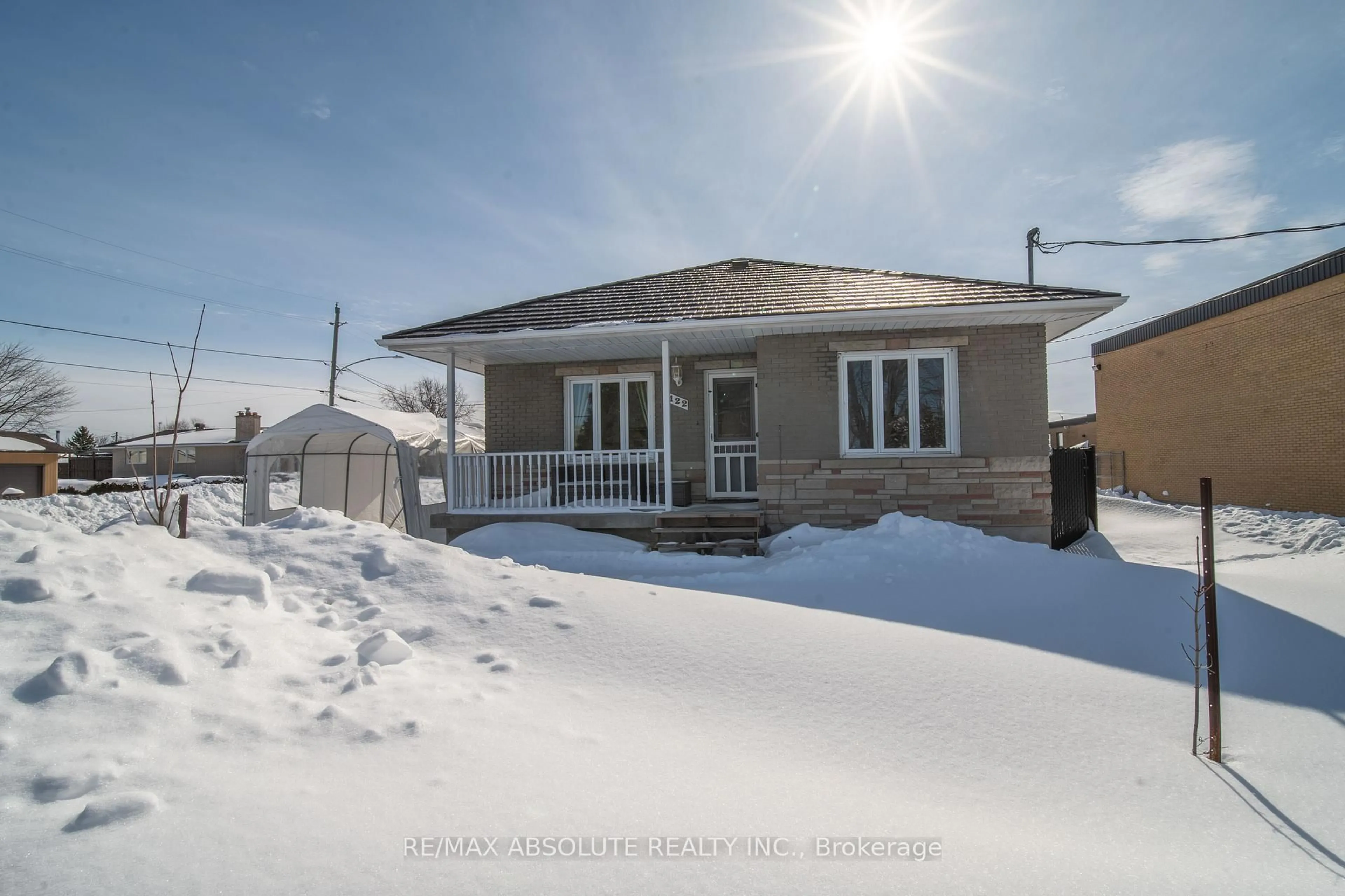 A pic from outside/outdoor area/front of a property/back of a property/a pic from drone, street for 122 Principale St, The Nation Ontario K0A 3C0