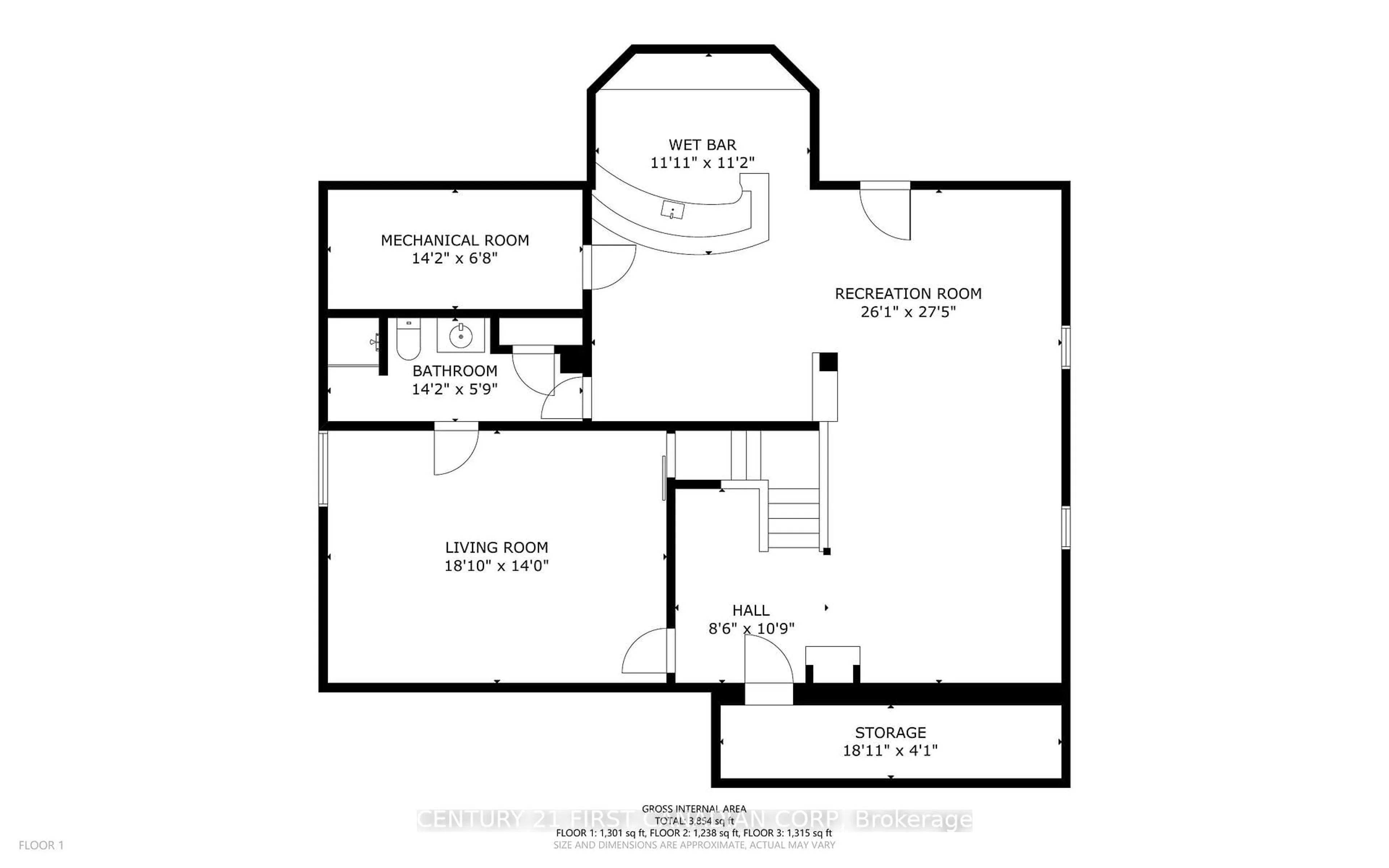 Floor plan for 157 Wheeler Ave, Thames Centre Ontario N0L 1G2