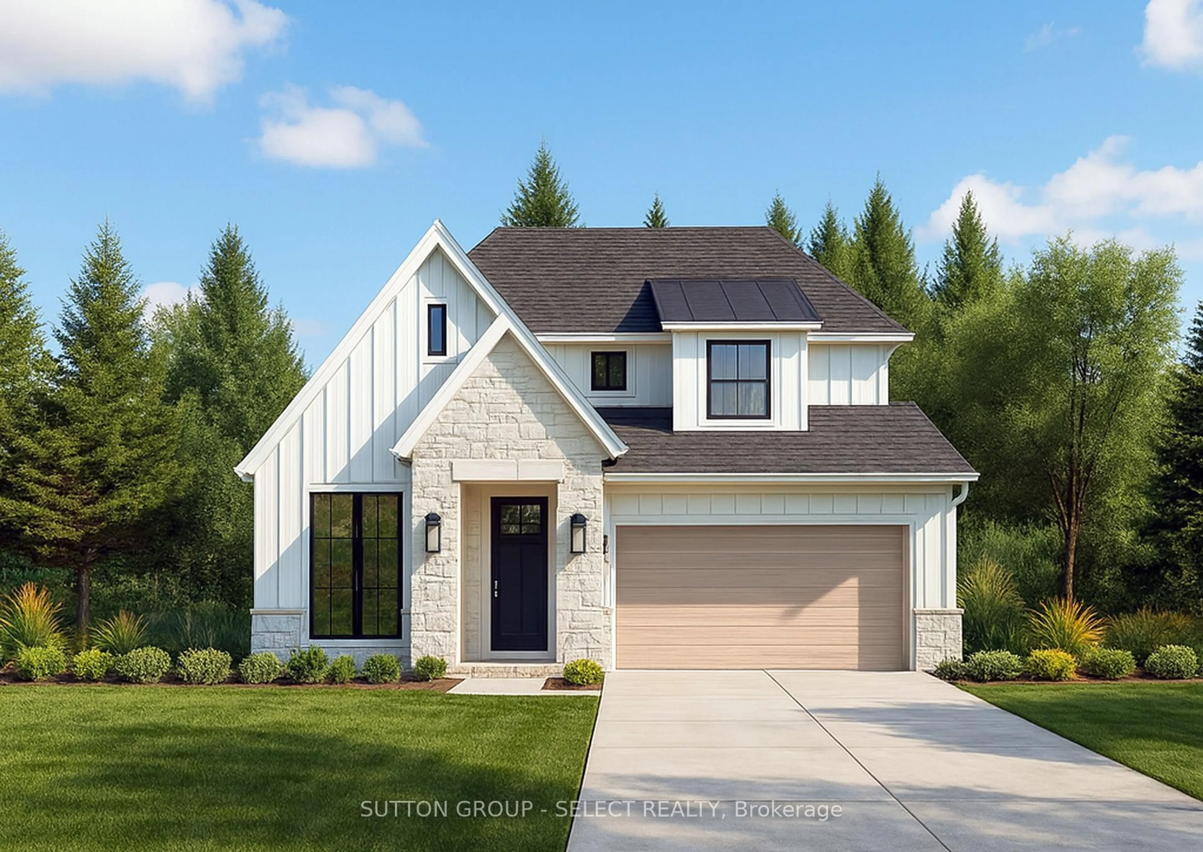 Home with brick exterior material, street for LOT 56 Silver Maple Circ, Thames Centre Ontario N0M 2P0