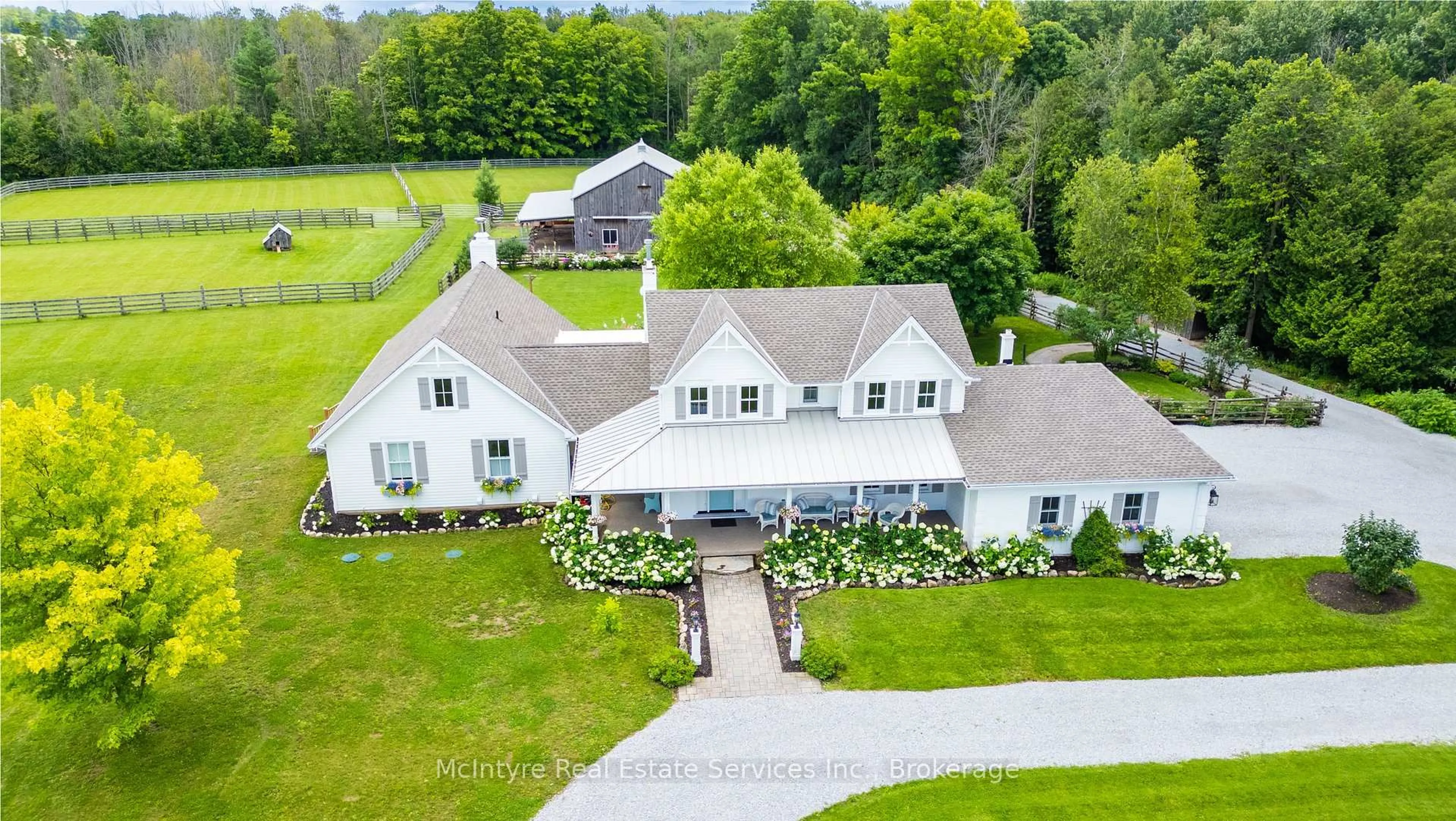 A pic from outside/outdoor area/front of a property/back of a property/a pic from drone, unknown for 234 14th Concession Rd, Hamilton Ontario N0B 2J0