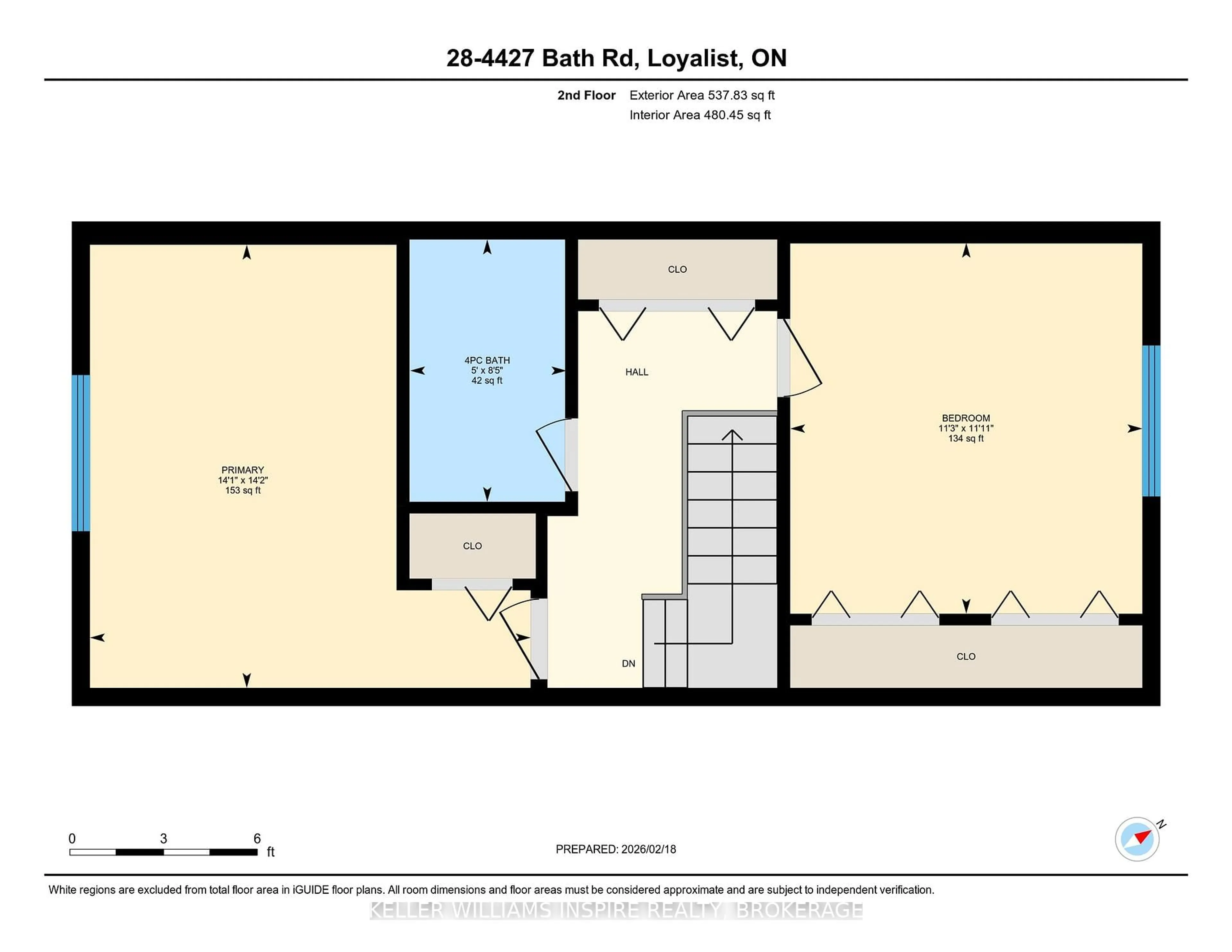 Floor plan for 4427 Bath Rd #28, Loyalist Ontario K7N 1A1