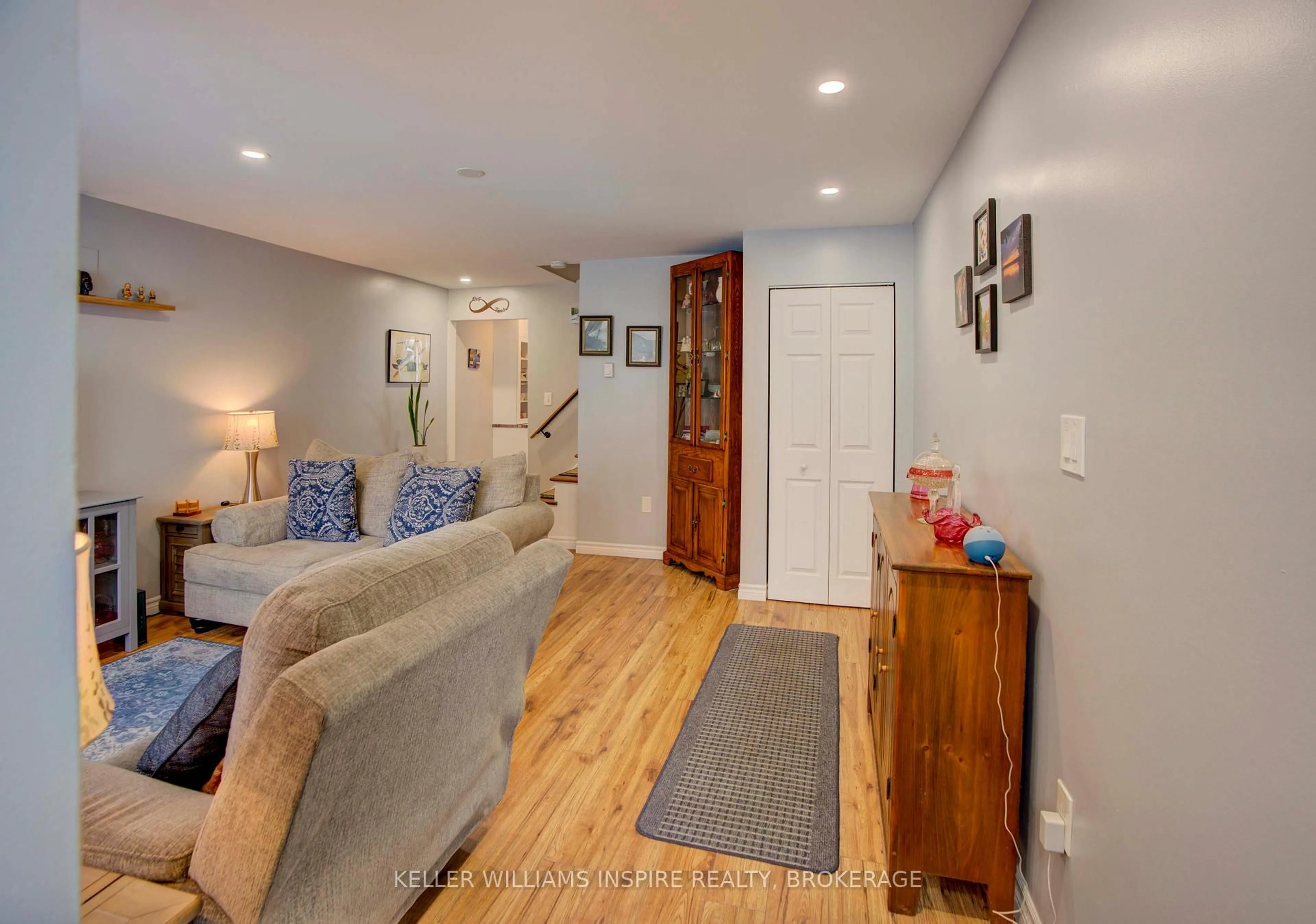 Living room with furniture, unknown for 4427 Bath Rd #28, Loyalist Ontario K7N 1A1